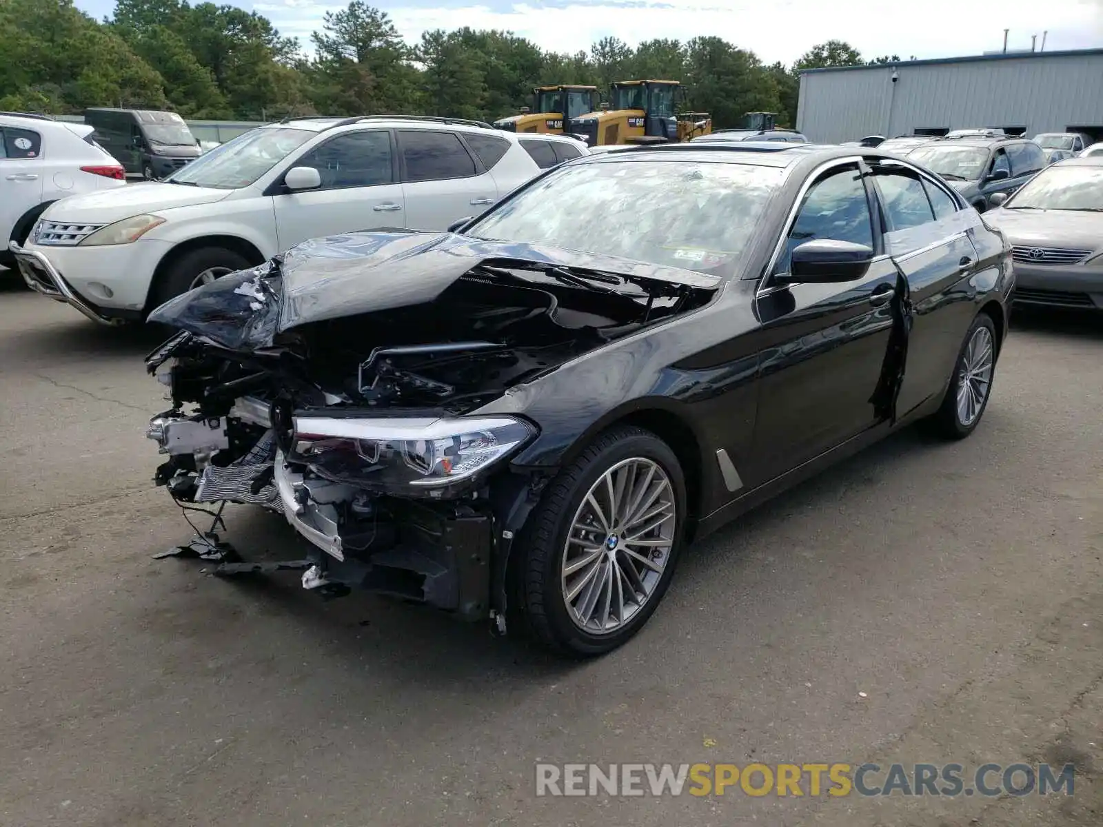 2 Photograph of a damaged car WBAJS3C00LWW65989 BMW 5 SERIES 2020