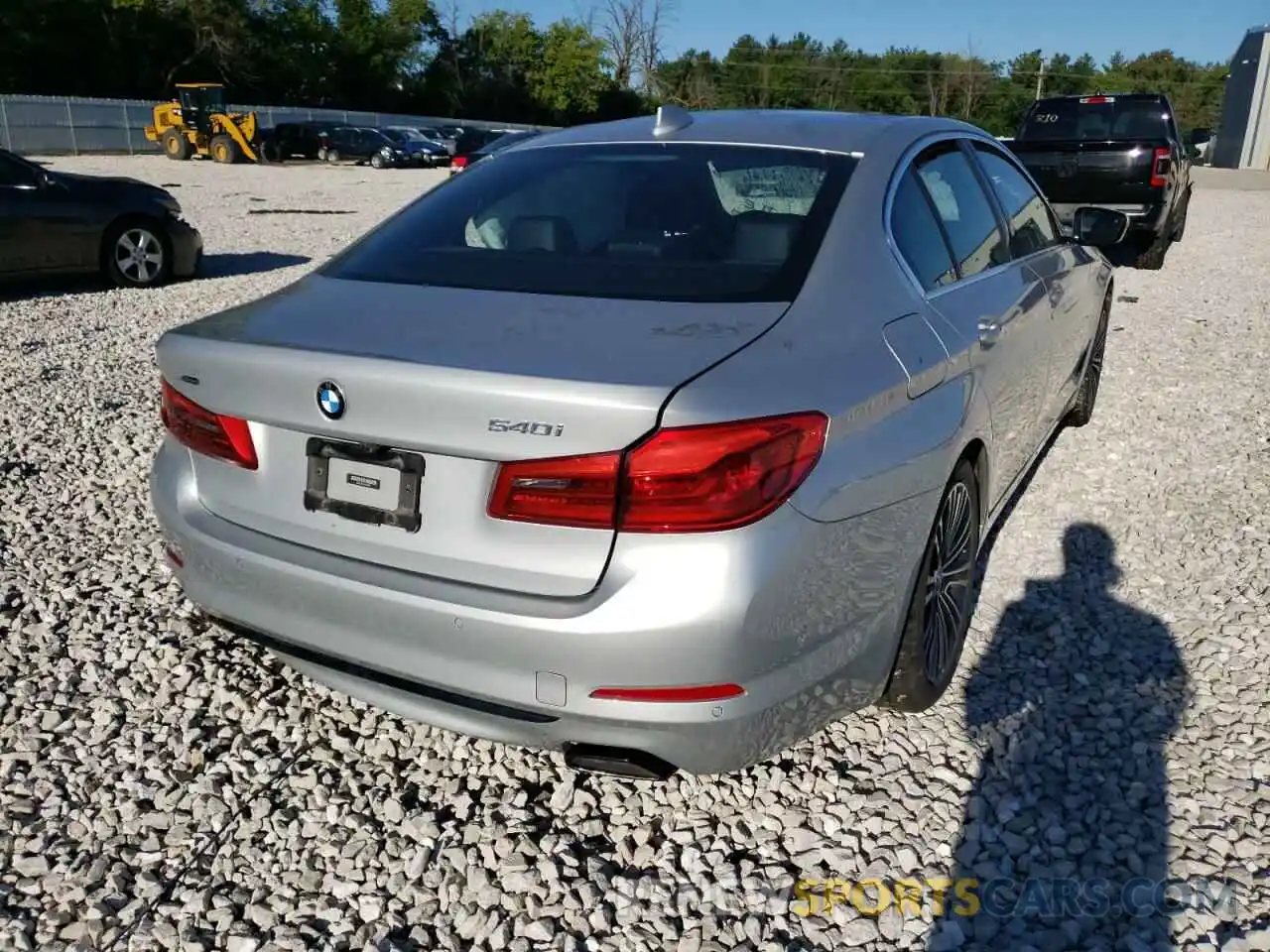 4 Photograph of a damaged car WBAJS3C01LCE56992 BMW 5 SERIES 2020