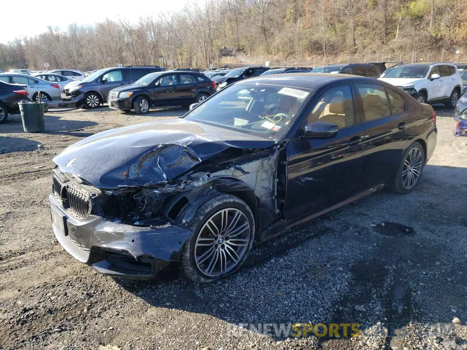 2 Photograph of a damaged car WBAJS3C01LWW59392 BMW 5 SERIES 2020