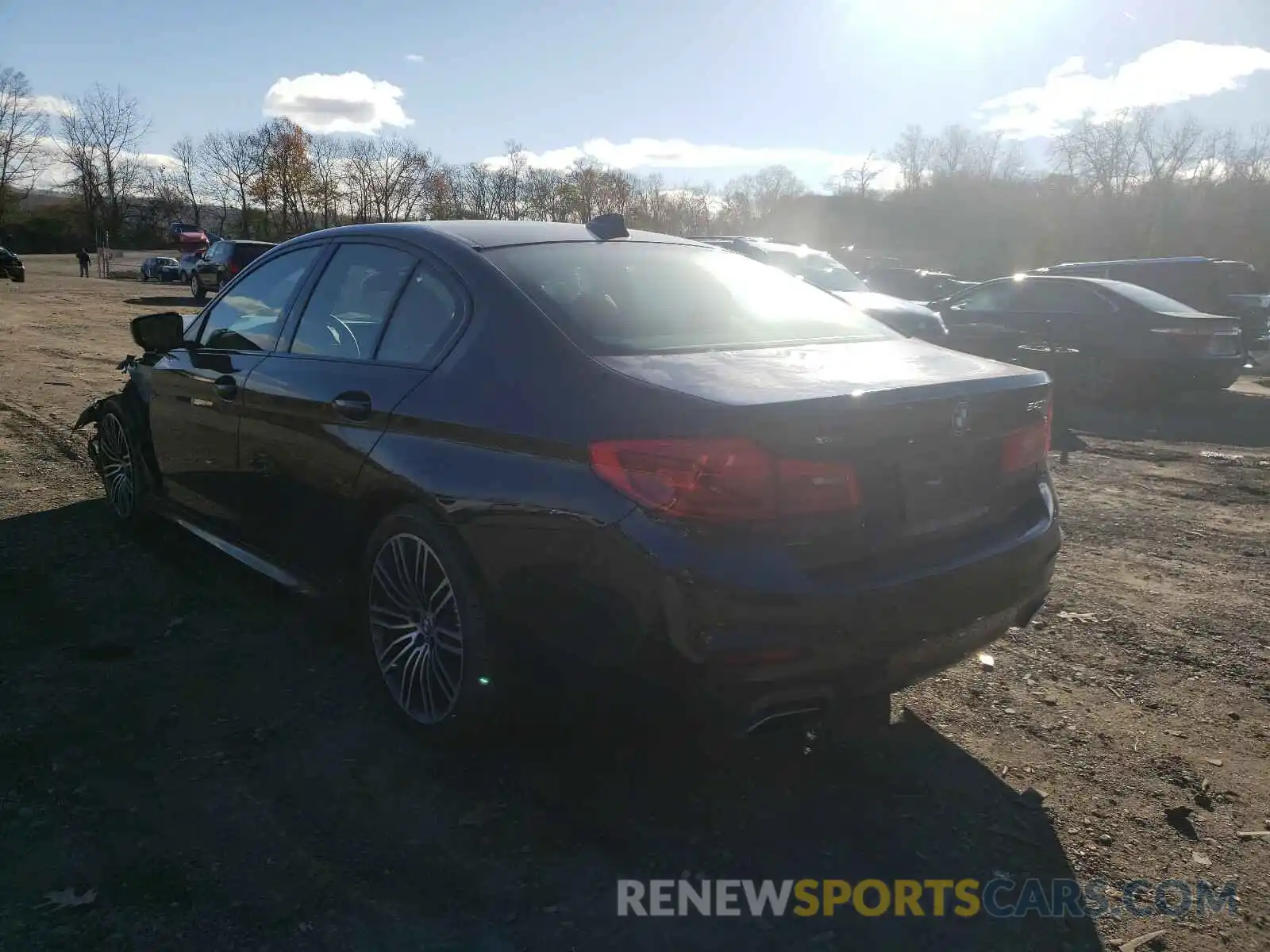 3 Photograph of a damaged car WBAJS3C01LWW59392 BMW 5 SERIES 2020