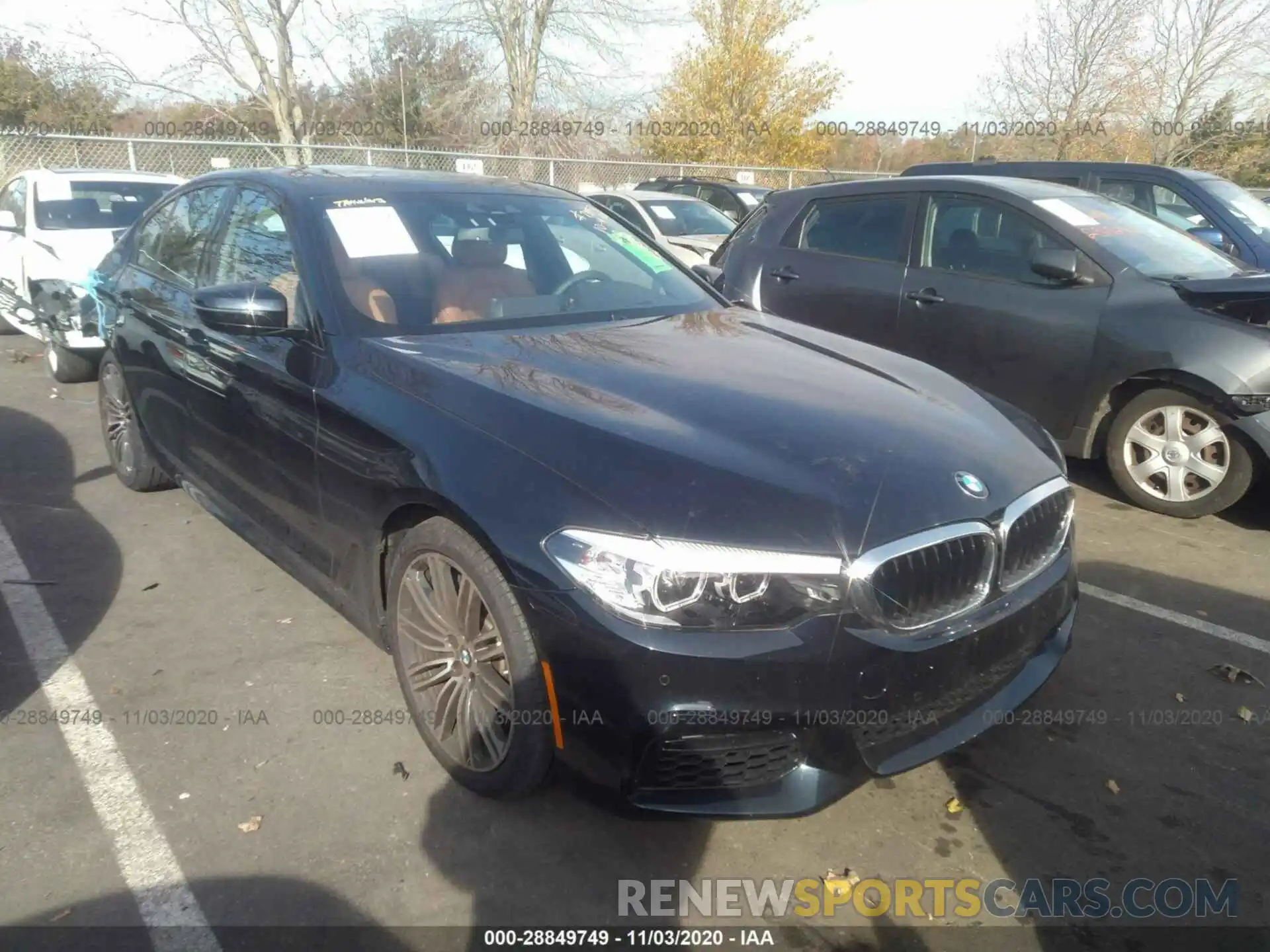 1 Photograph of a damaged car WBAJS3C01LWW66570 BMW 5 SERIES 2020