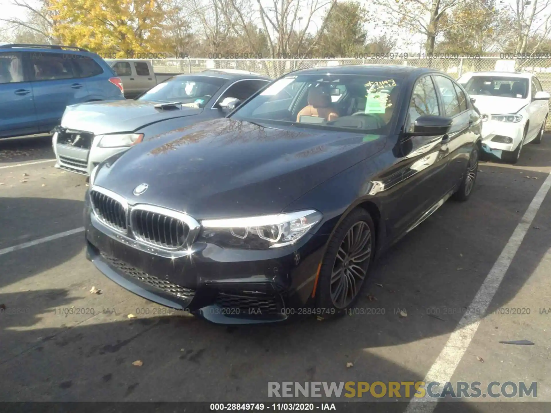 2 Photograph of a damaged car WBAJS3C01LWW66570 BMW 5 SERIES 2020