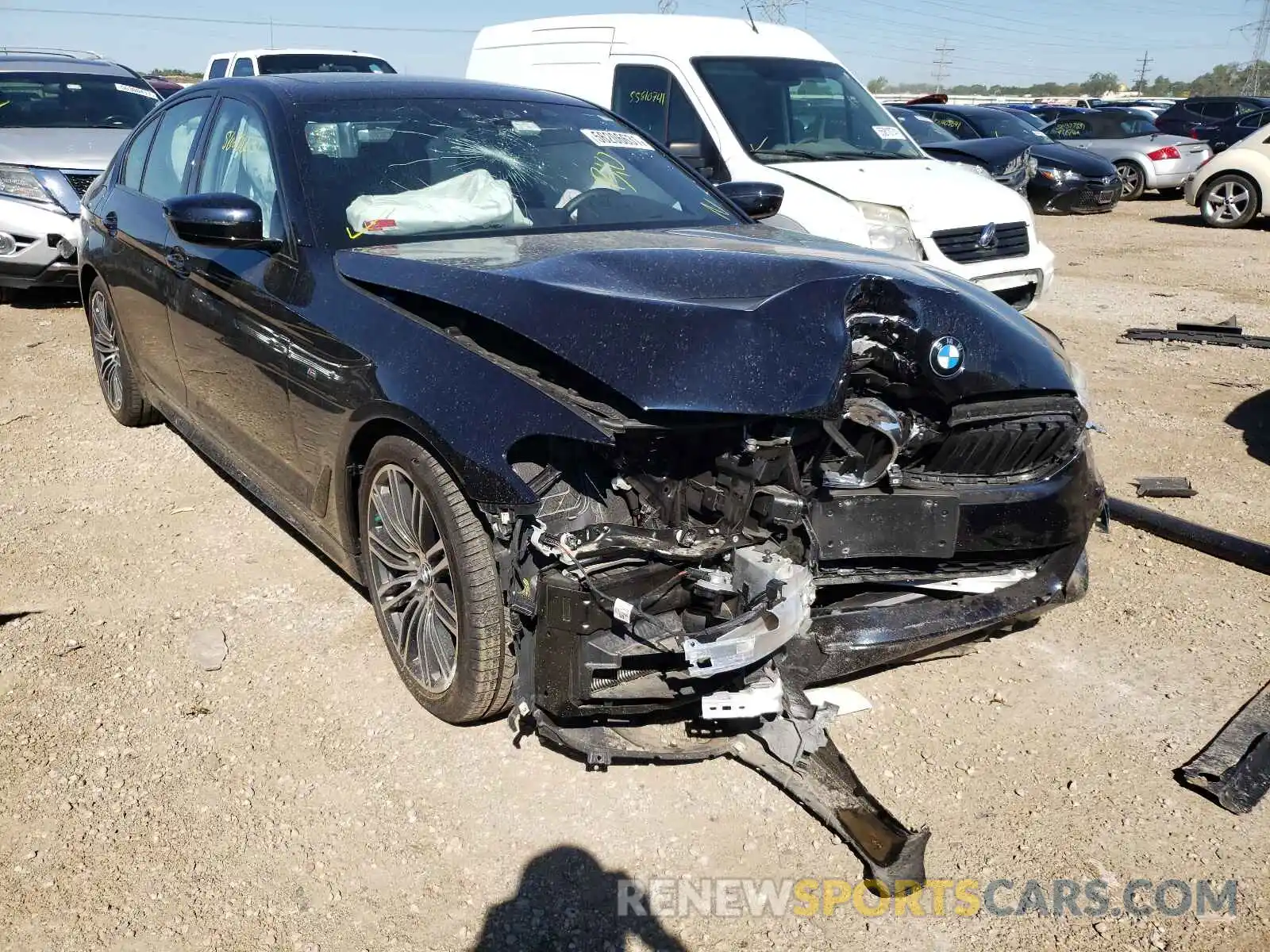 1 Photograph of a damaged car WBAJS3C02LCD65391 BMW 5 SERIES 2020