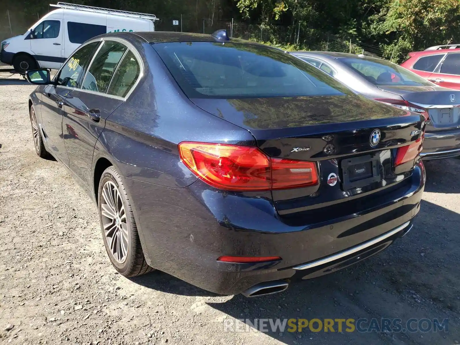 3 Photograph of a damaged car WBAJS3C02LCE36296 BMW 5 SERIES 2020