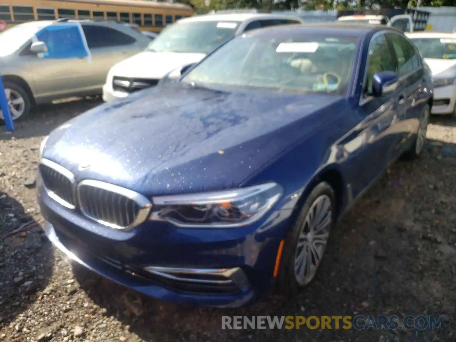 2 Photograph of a damaged car WBAJS3C02LCE55169 BMW 5 SERIES 2020