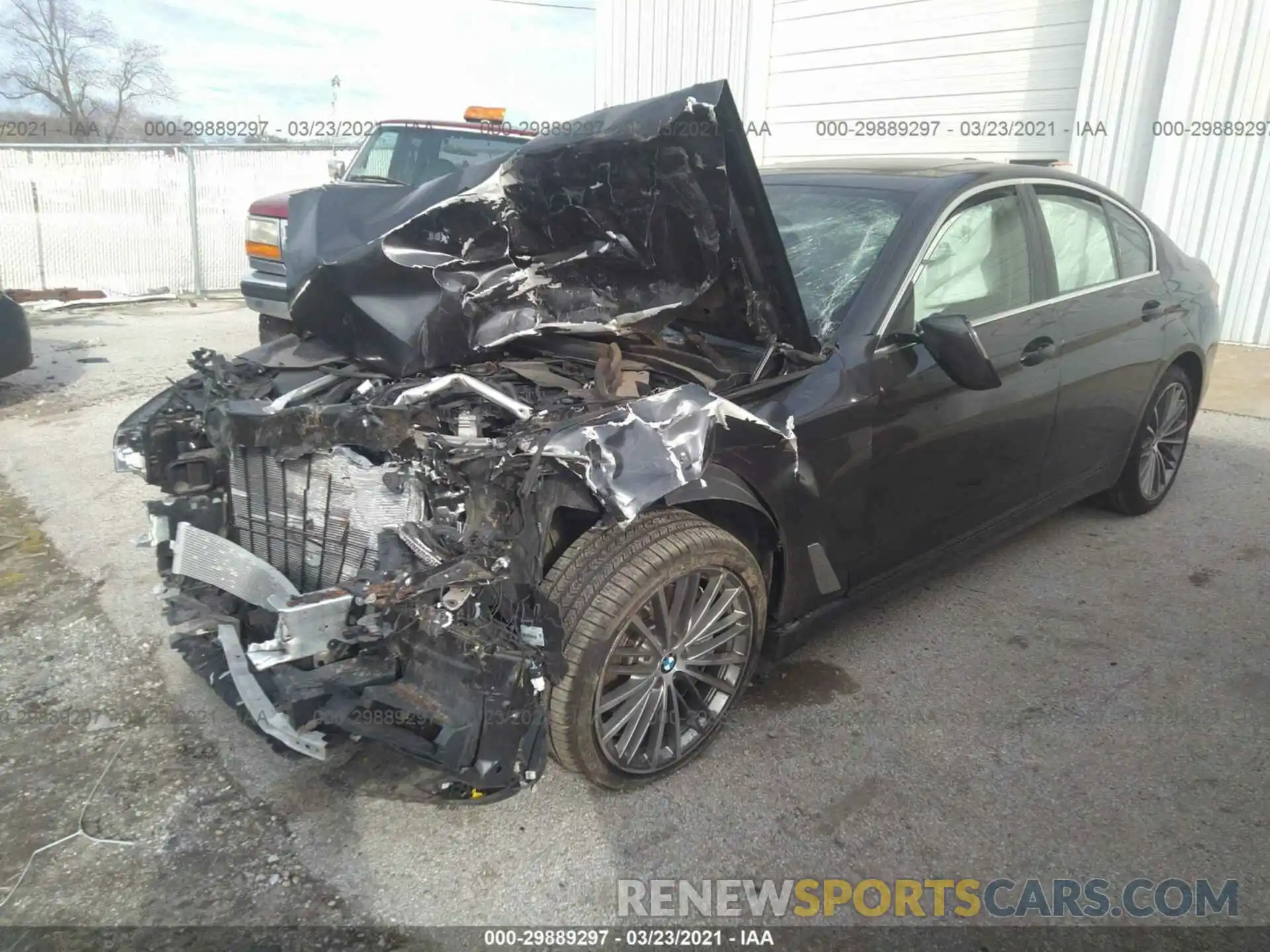 2 Photograph of a damaged car WBAJS3C02LWW50670 BMW 5 SERIES 2020