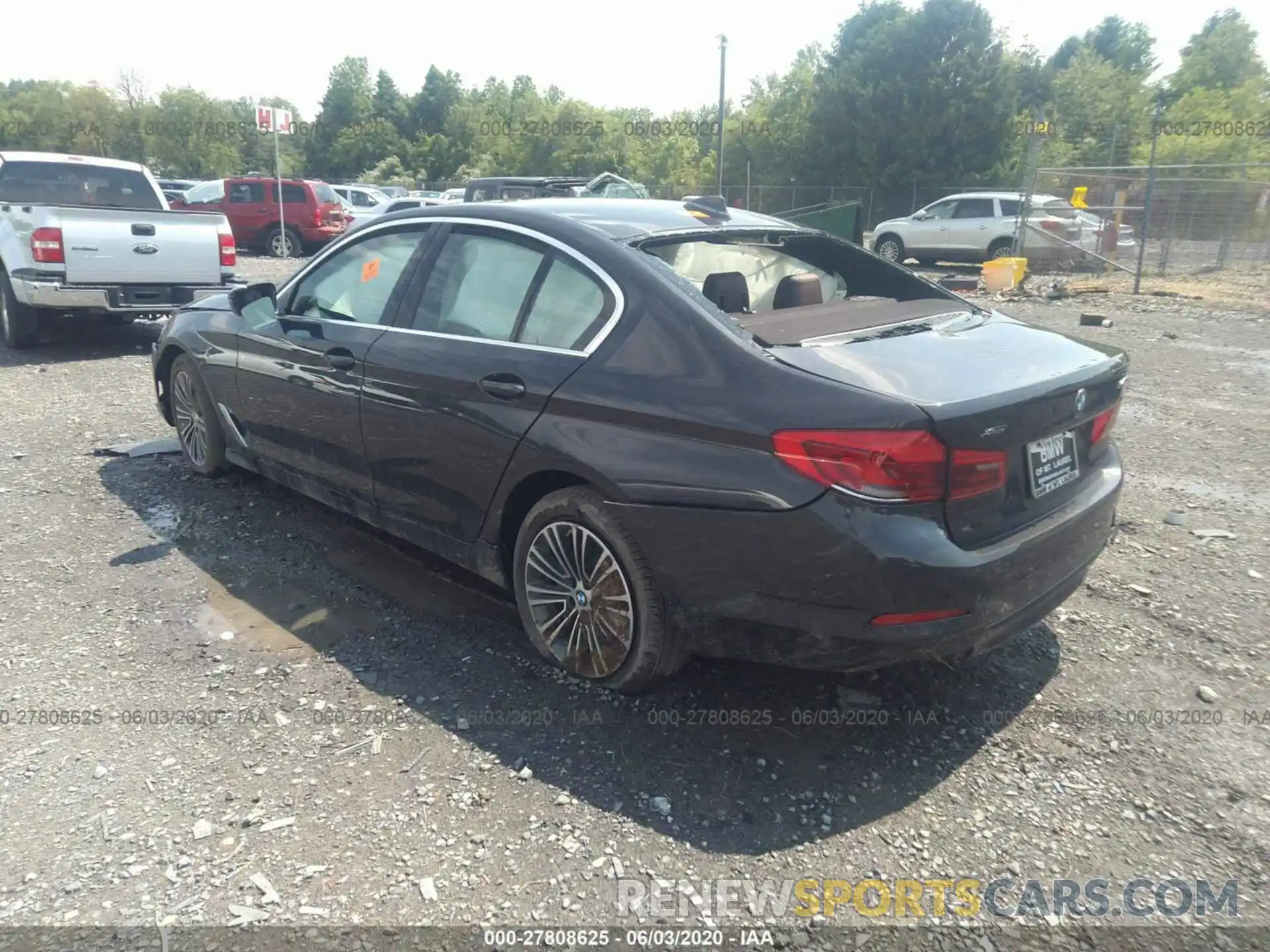 3 Photograph of a damaged car WBAJS3C02LWW68540 BMW 5 SERIES 2020