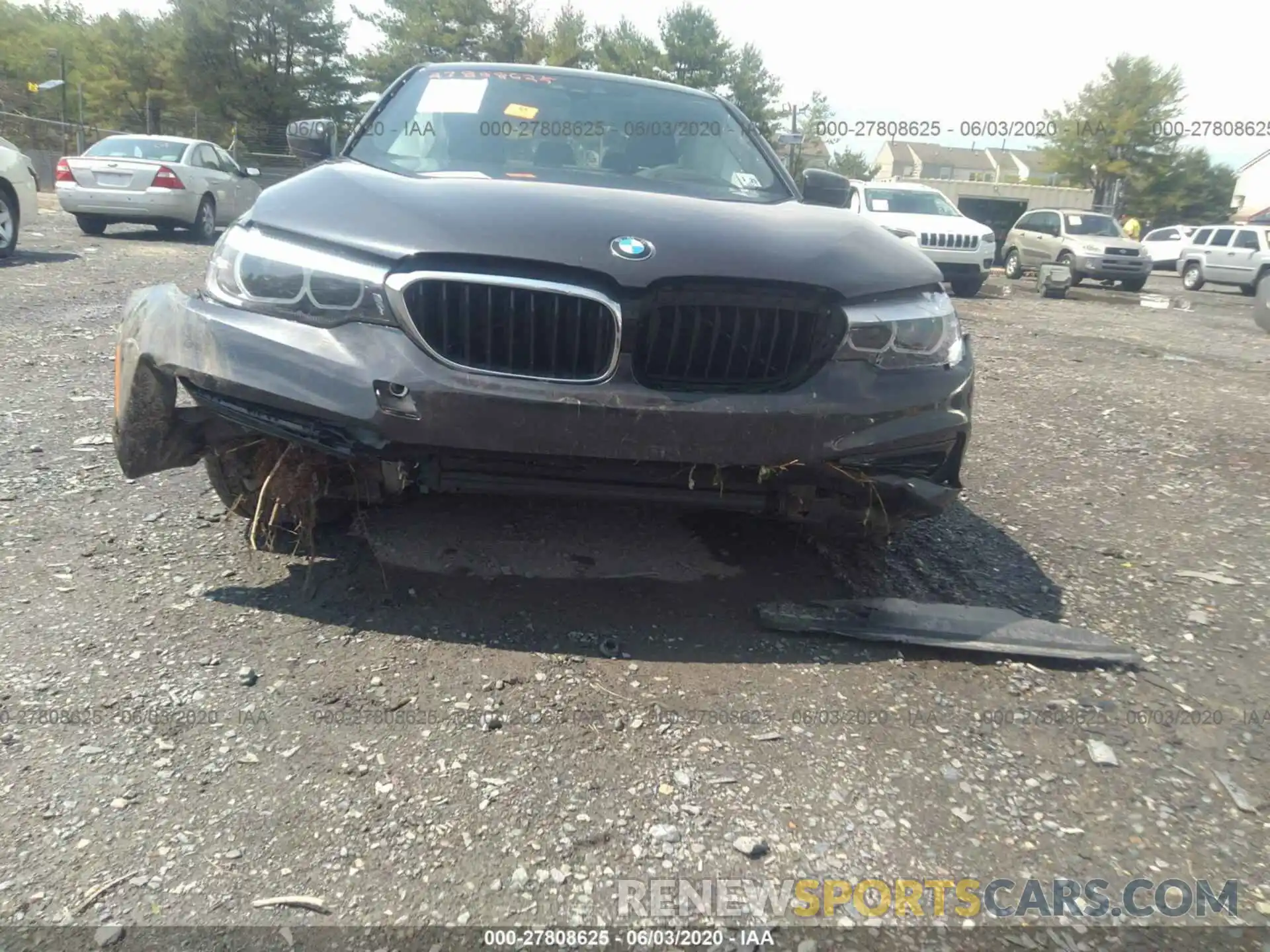 6 Фотография поврежденного автомобиля WBAJS3C02LWW68540 BMW 5 SERIES 2020