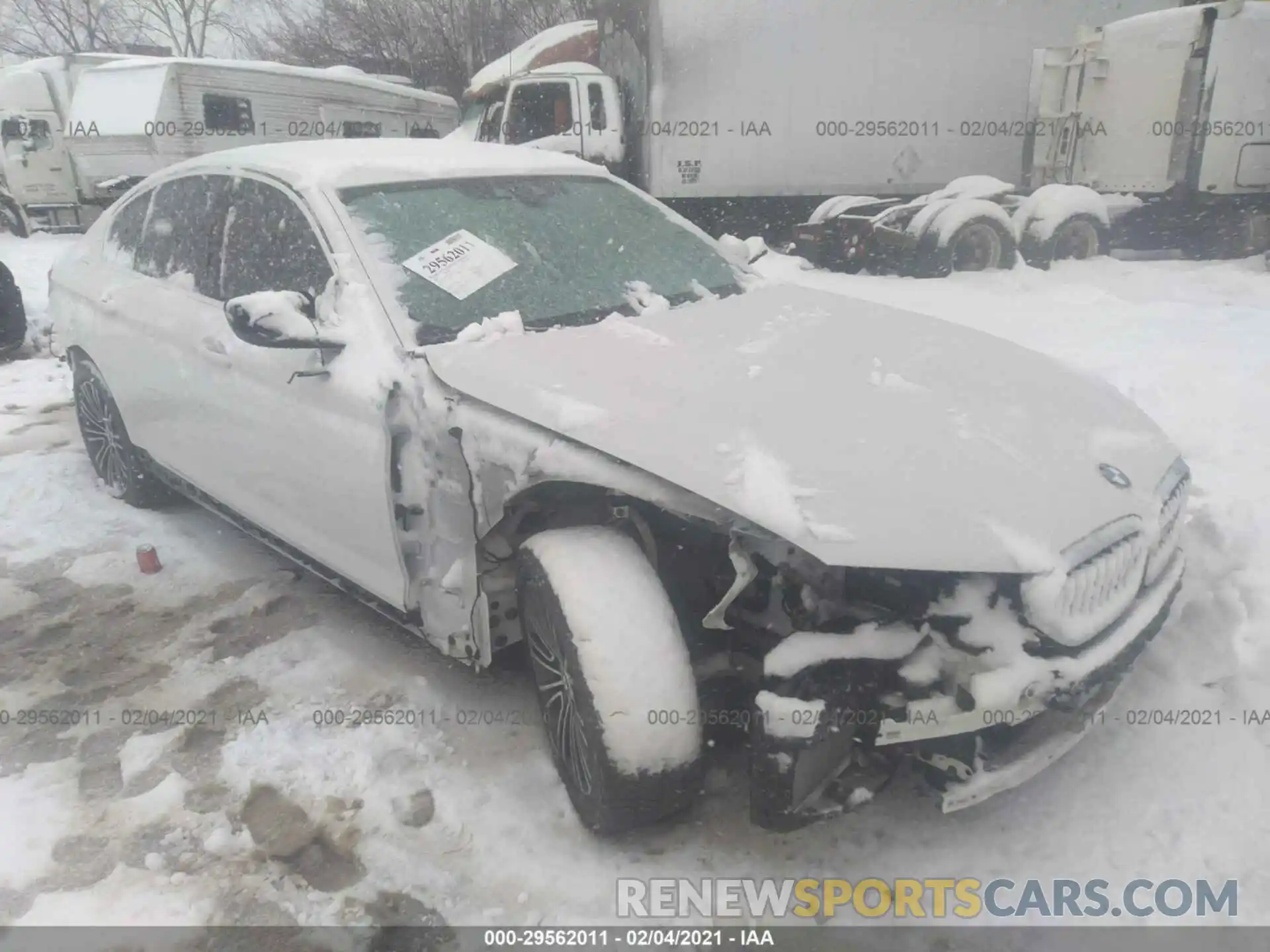 1 Photograph of a damaged car WBAJS3C02LWW71650 BMW 5 SERIES 2020