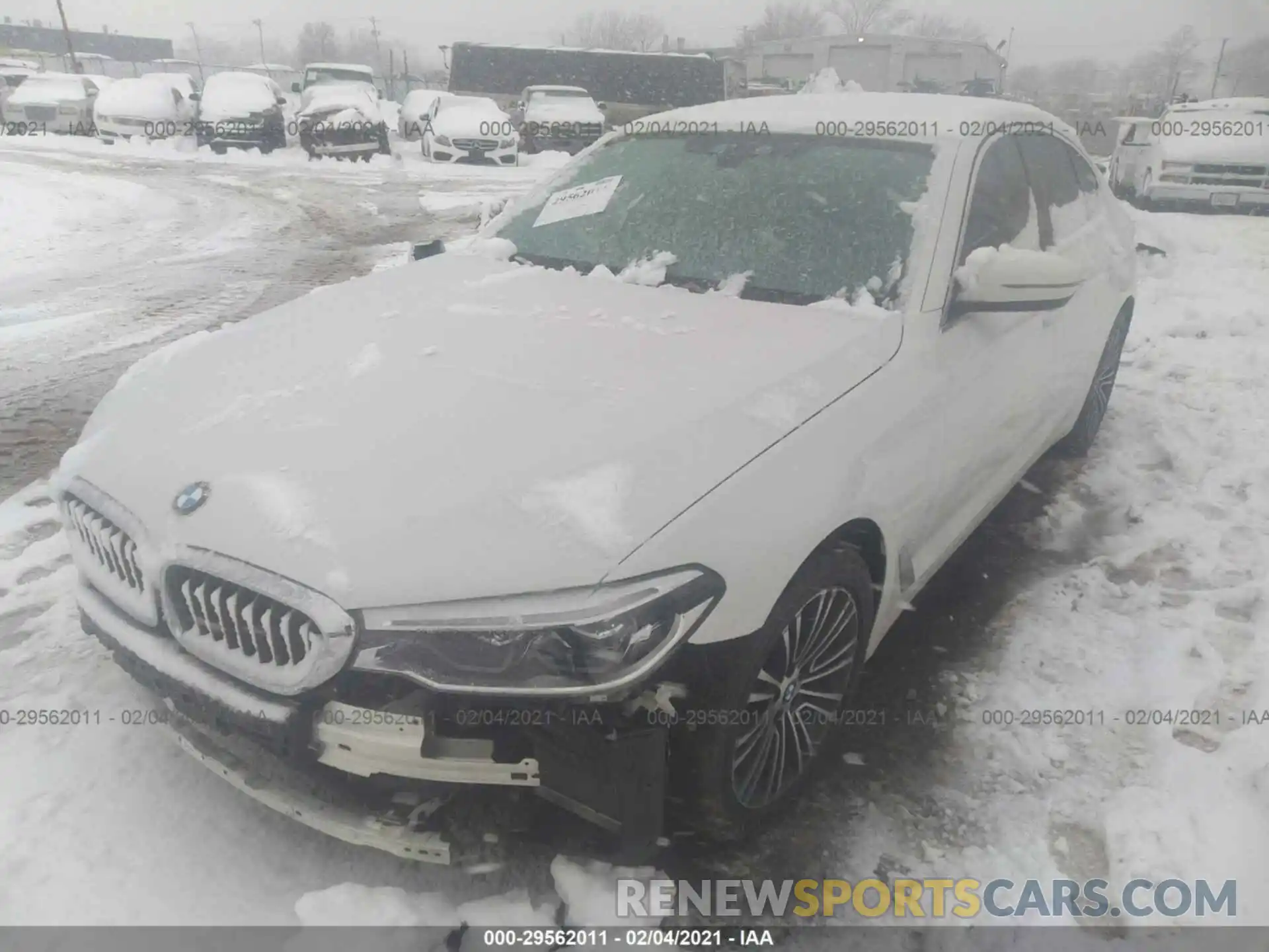 2 Photograph of a damaged car WBAJS3C02LWW71650 BMW 5 SERIES 2020