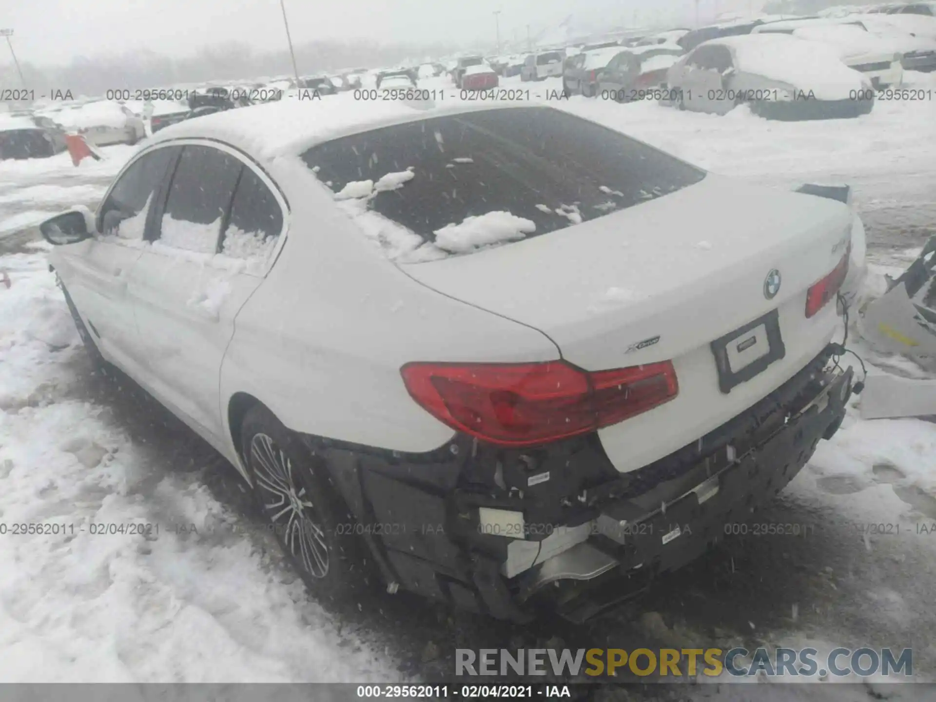 3 Photograph of a damaged car WBAJS3C02LWW71650 BMW 5 SERIES 2020