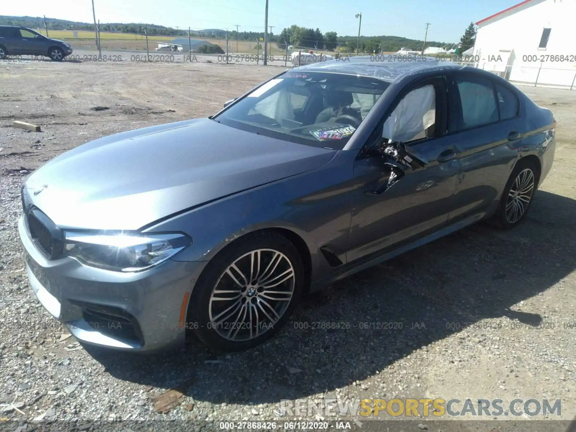 2 Photograph of a damaged car WBAJS3C03LCD12683 BMW 5 SERIES 2020