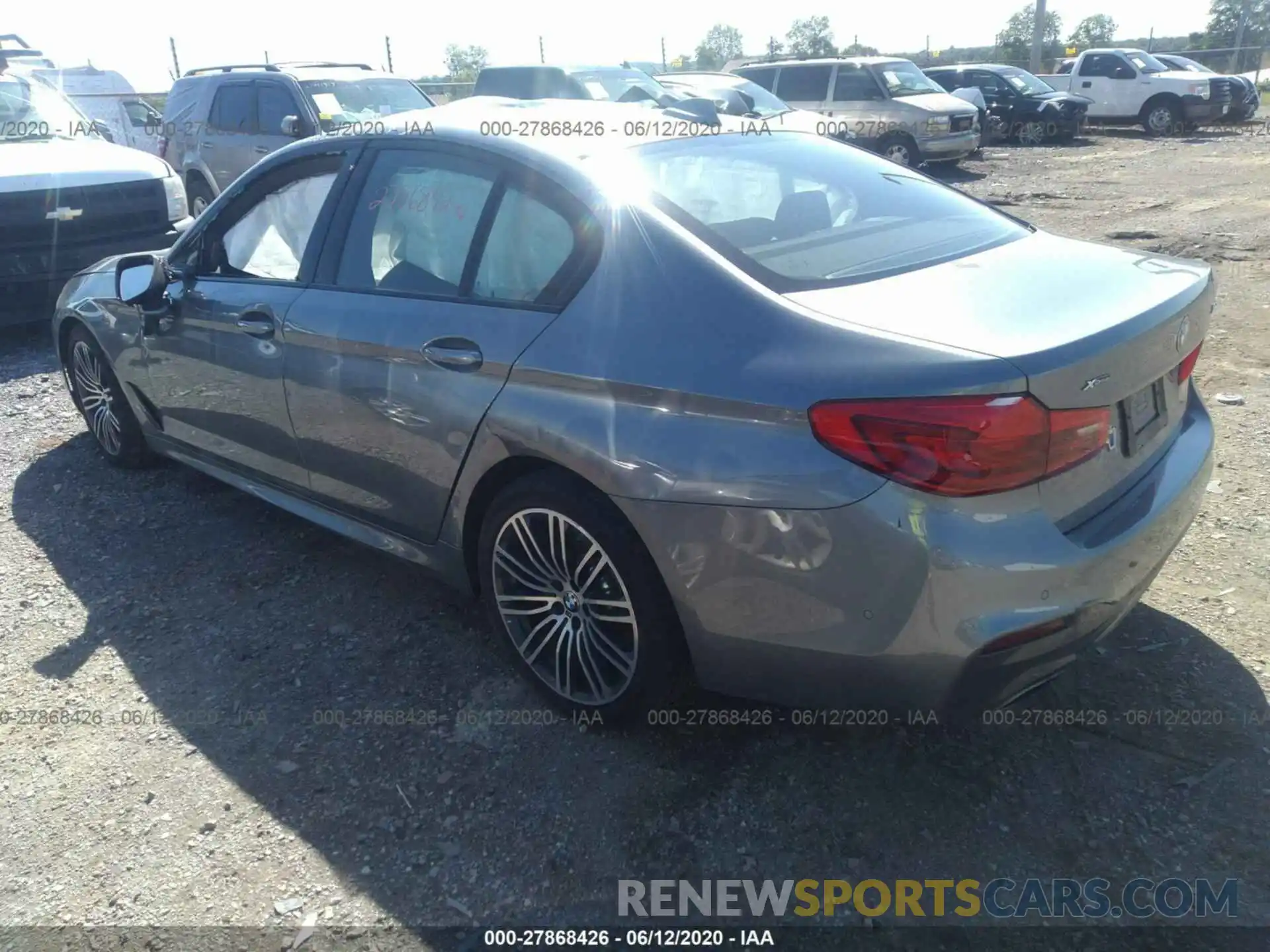 3 Photograph of a damaged car WBAJS3C03LCD12683 BMW 5 SERIES 2020