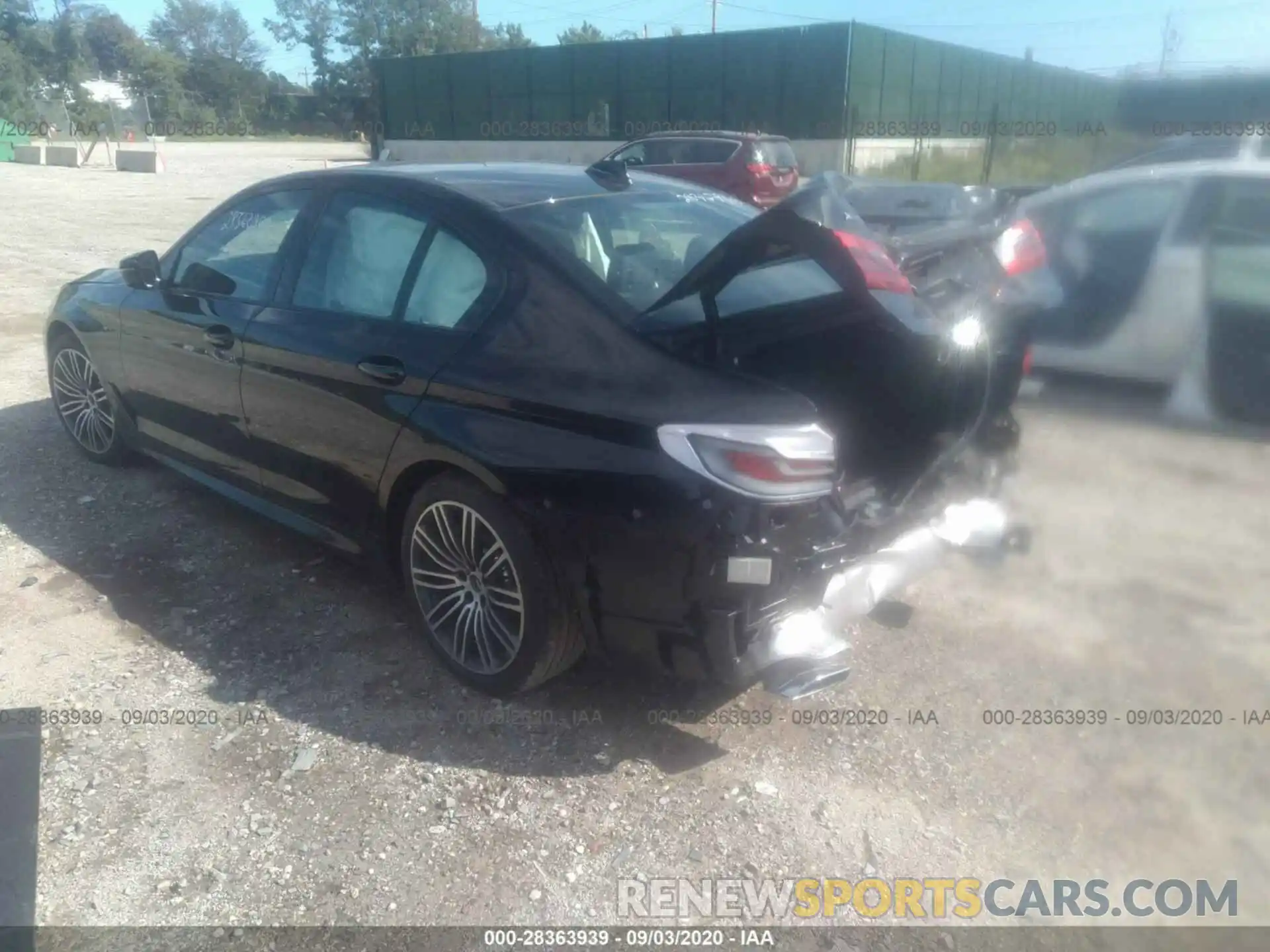 3 Photograph of a damaged car WBAJS3C03LWW74797 BMW 5 SERIES 2020