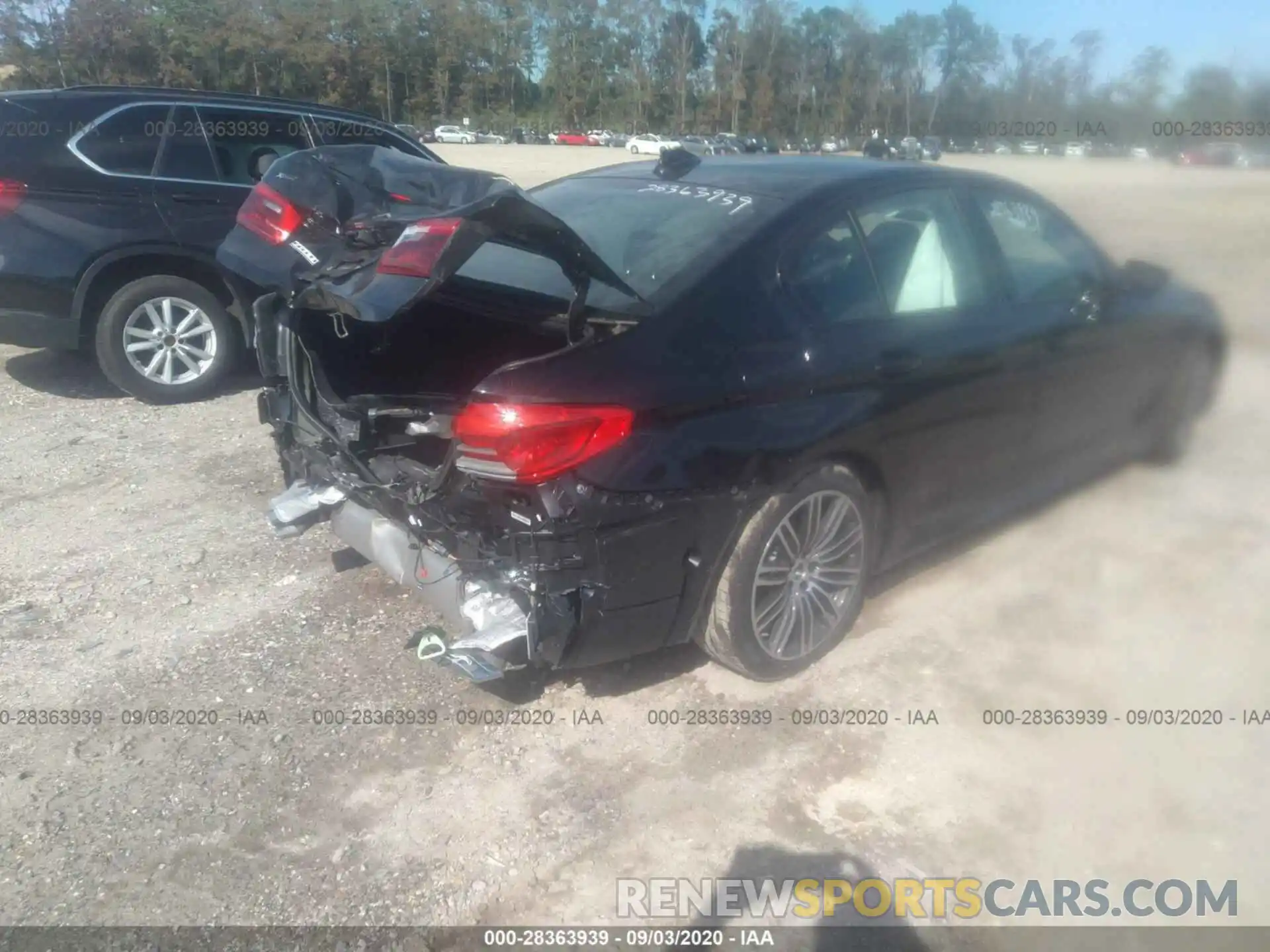 4 Photograph of a damaged car WBAJS3C03LWW74797 BMW 5 SERIES 2020