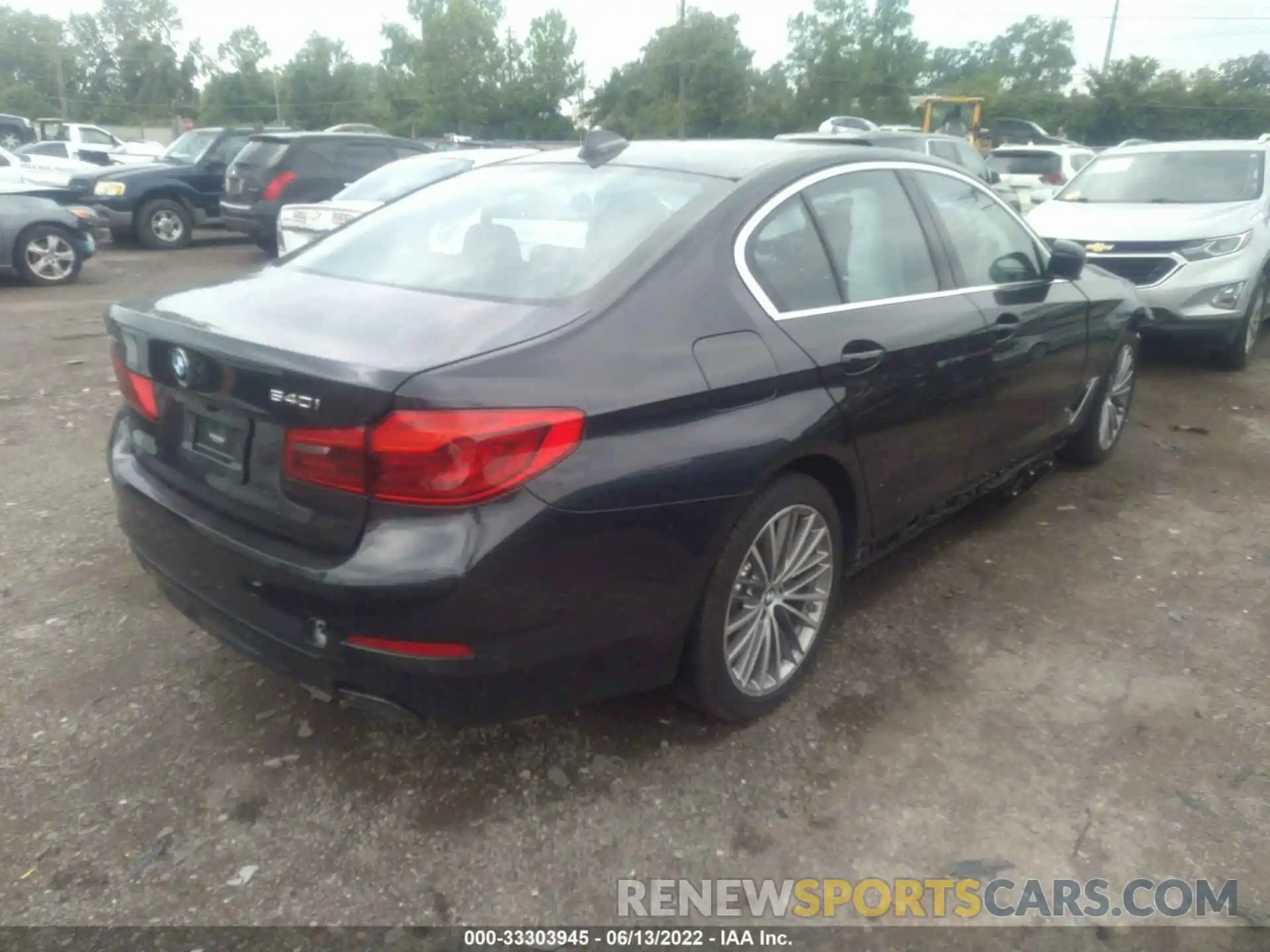 4 Photograph of a damaged car WBAJS3C05LCD97218 BMW 5 SERIES 2020