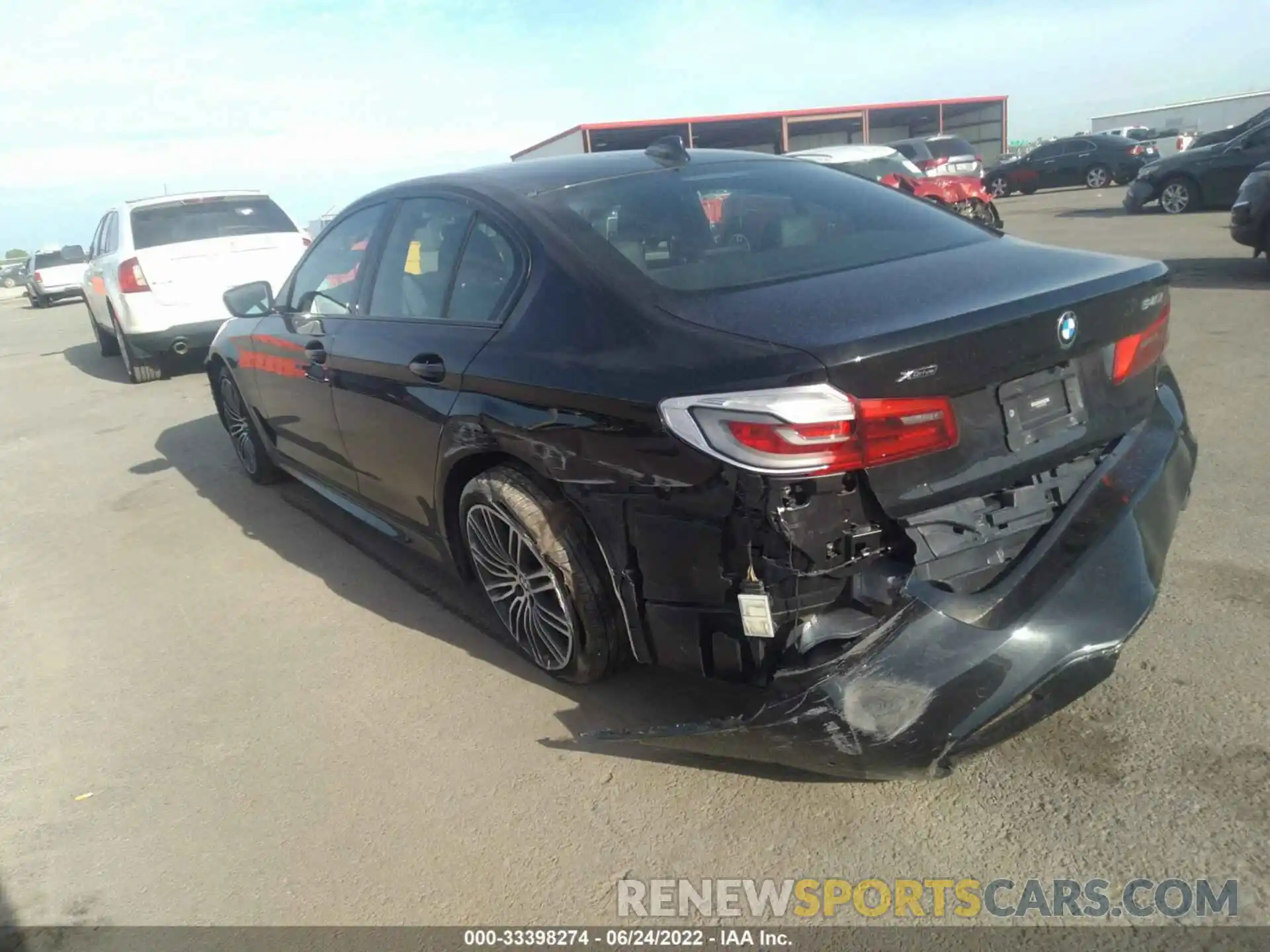 3 Photograph of a damaged car WBAJS3C05LCE02093 BMW 5 SERIES 2020