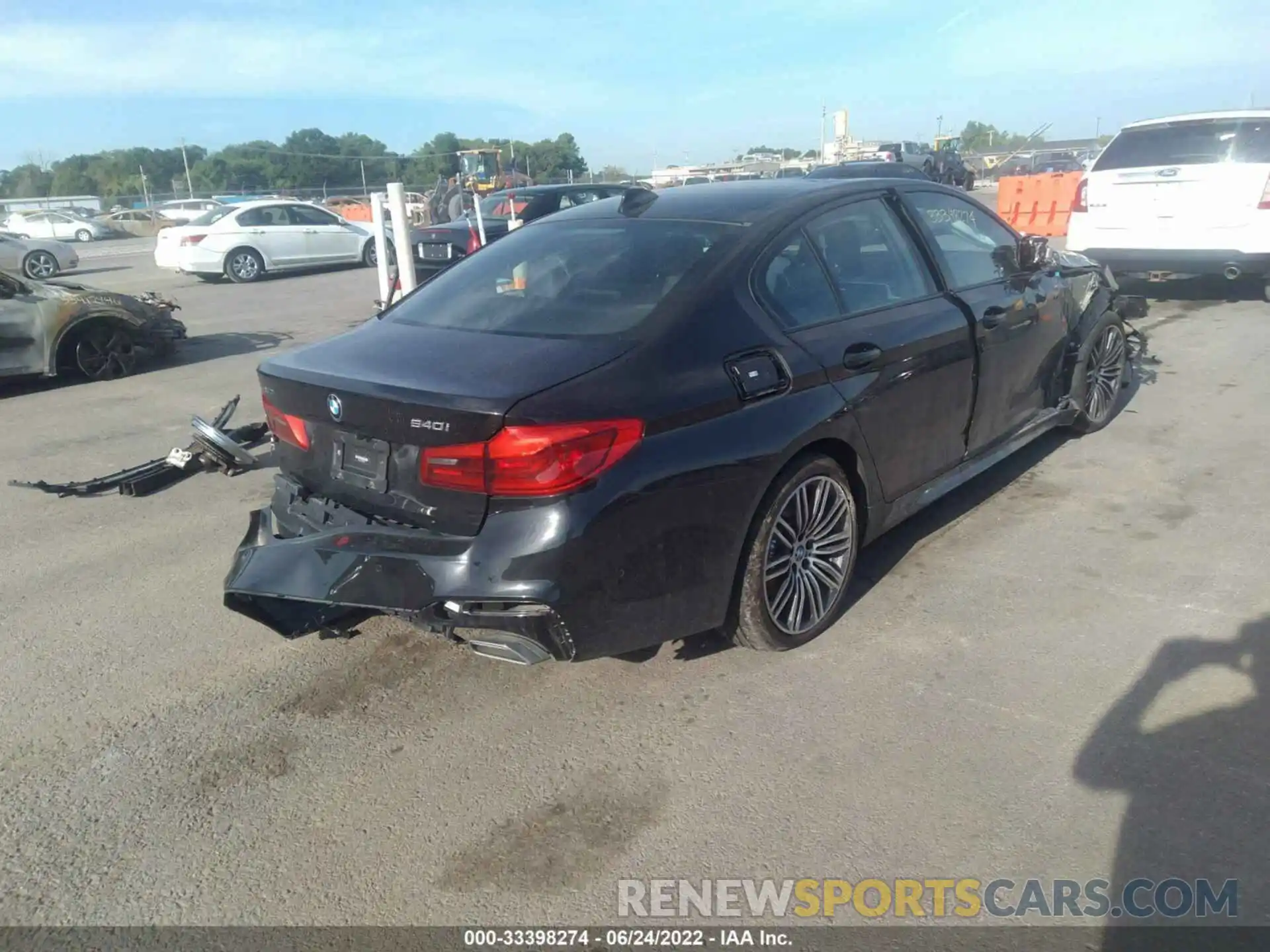 4 Photograph of a damaged car WBAJS3C05LCE02093 BMW 5 SERIES 2020