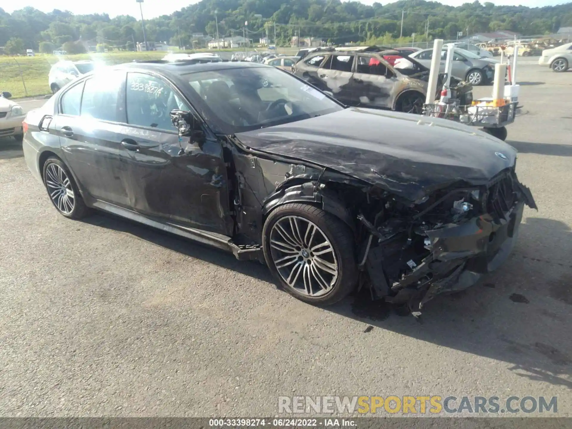 6 Photograph of a damaged car WBAJS3C05LCE02093 BMW 5 SERIES 2020