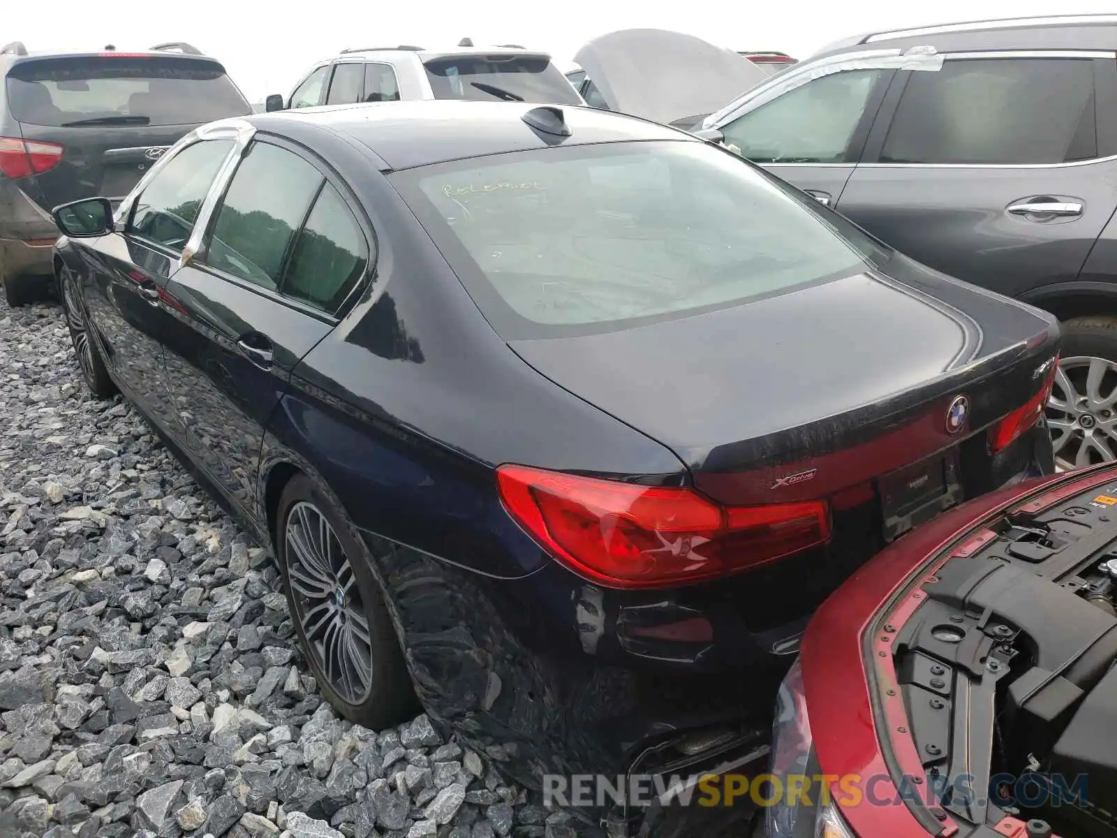 3 Photograph of a damaged car WBAJS3C05LWW62151 BMW 5 SERIES 2020