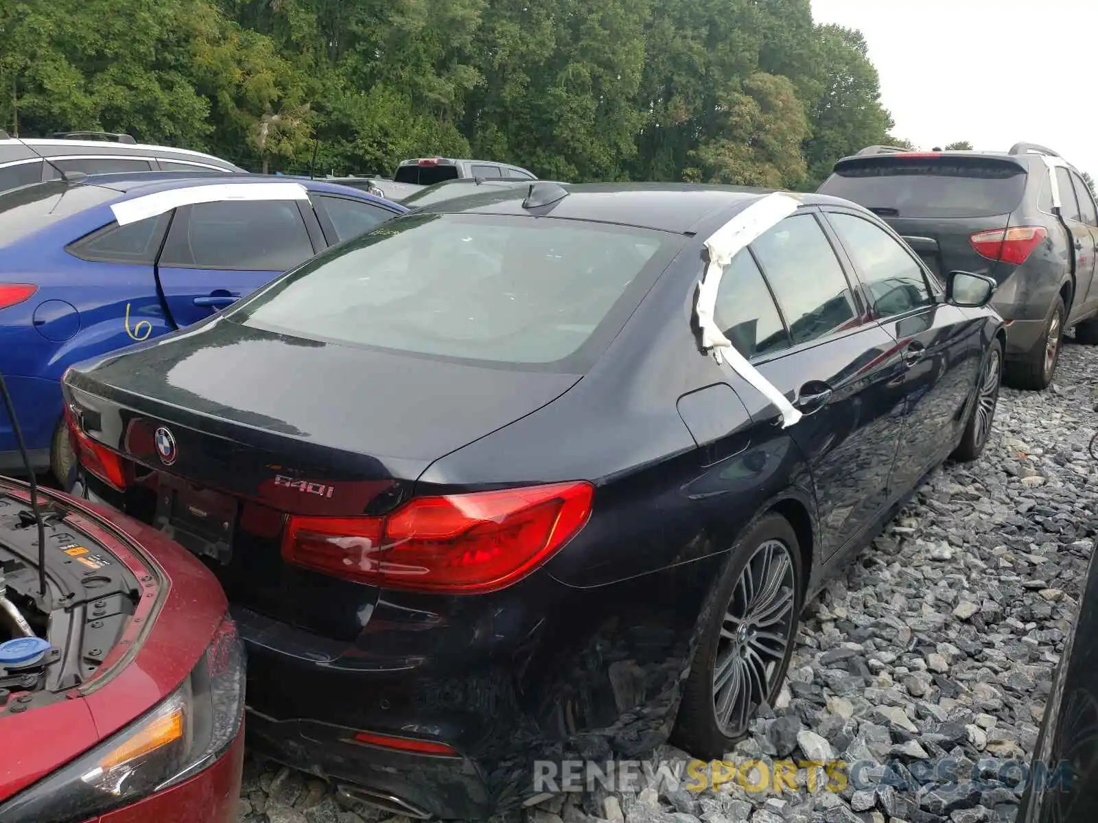 4 Photograph of a damaged car WBAJS3C05LWW62151 BMW 5 SERIES 2020