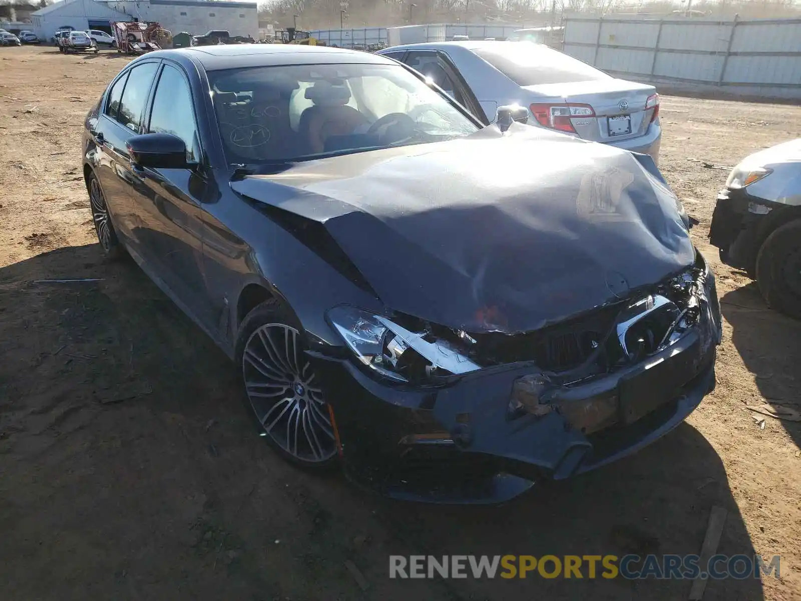 1 Photograph of a damaged car WBAJS3C05LWW83601 BMW 5 SERIES 2020