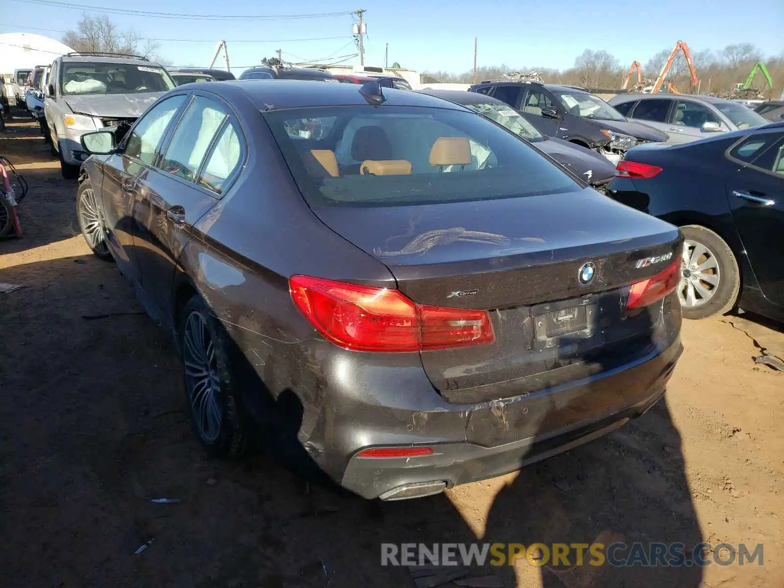 3 Photograph of a damaged car WBAJS3C05LWW83601 BMW 5 SERIES 2020