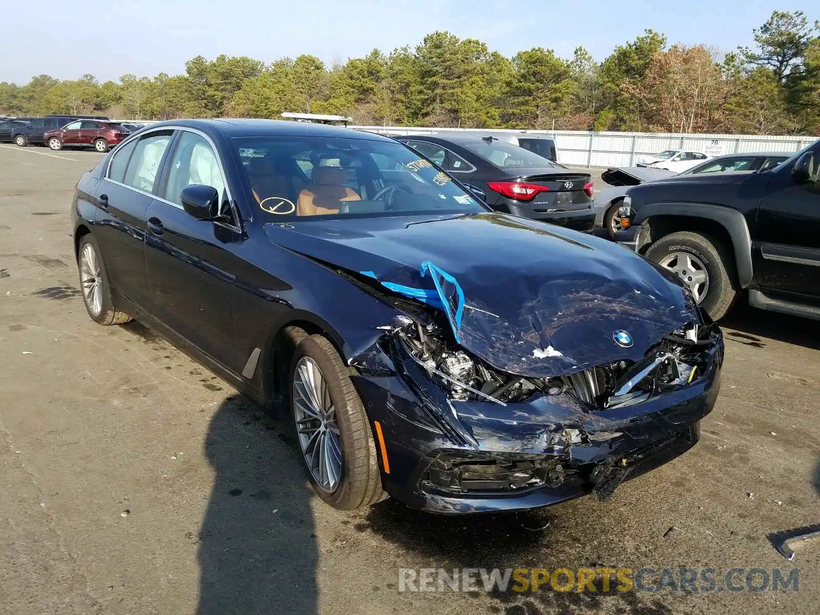 1 Photograph of a damaged car WBAJS3C06LCE38892 BMW 5 SERIES 2020