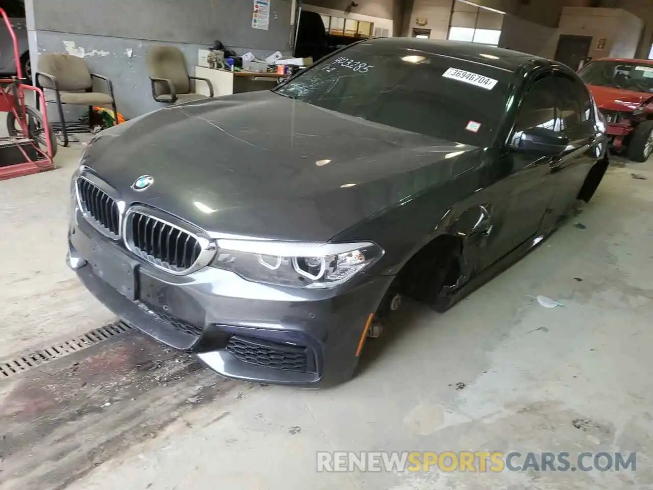 1 Photograph of a damaged car WBAJS3C06LCE60584 BMW 5 SERIES 2020