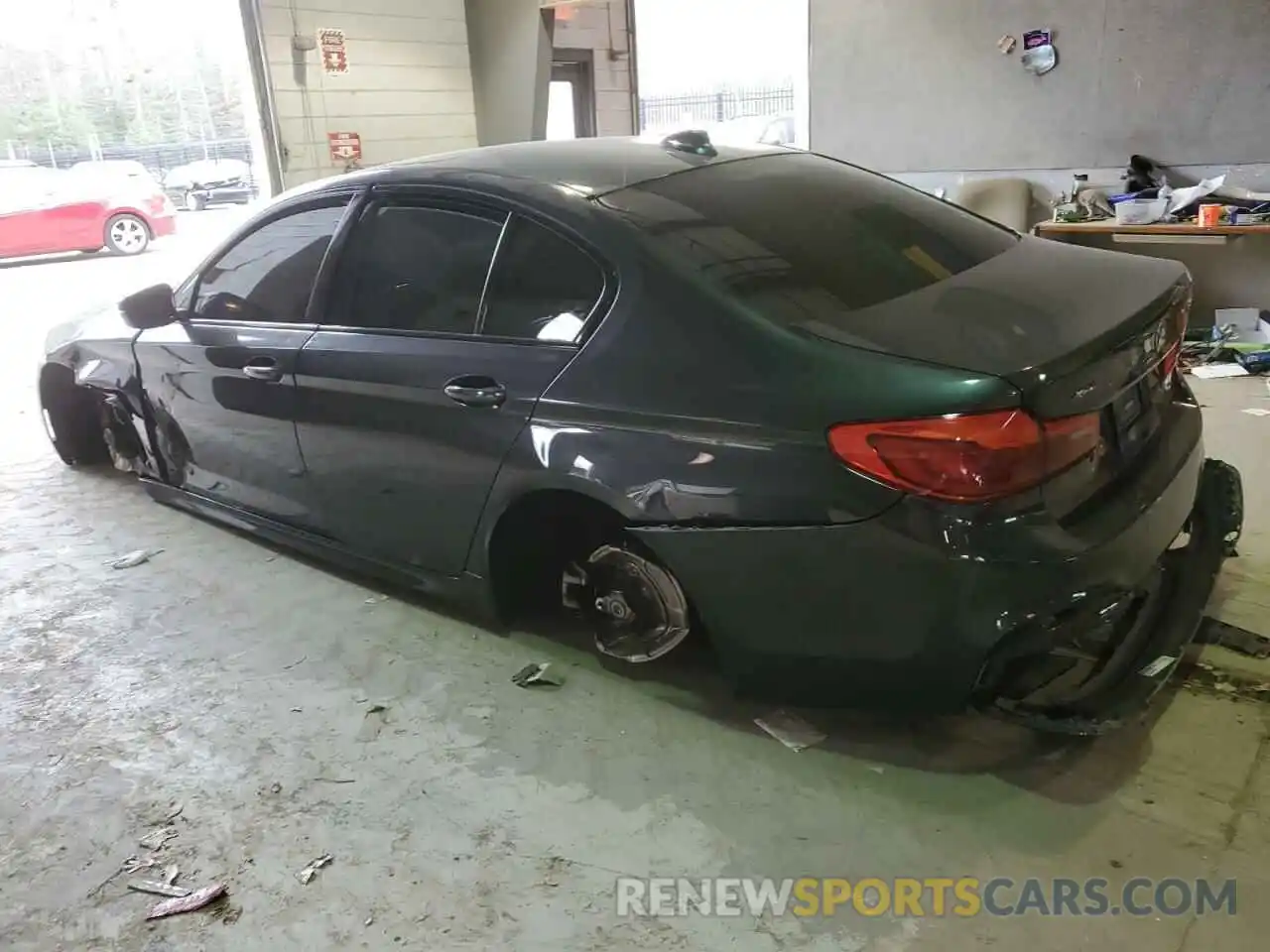 2 Photograph of a damaged car WBAJS3C06LCE60584 BMW 5 SERIES 2020