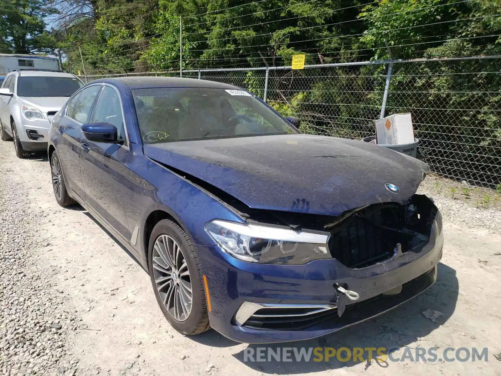 1 Фотография поврежденного автомобиля WBAJS3C06LWW69738 BMW 5 SERIES 2020