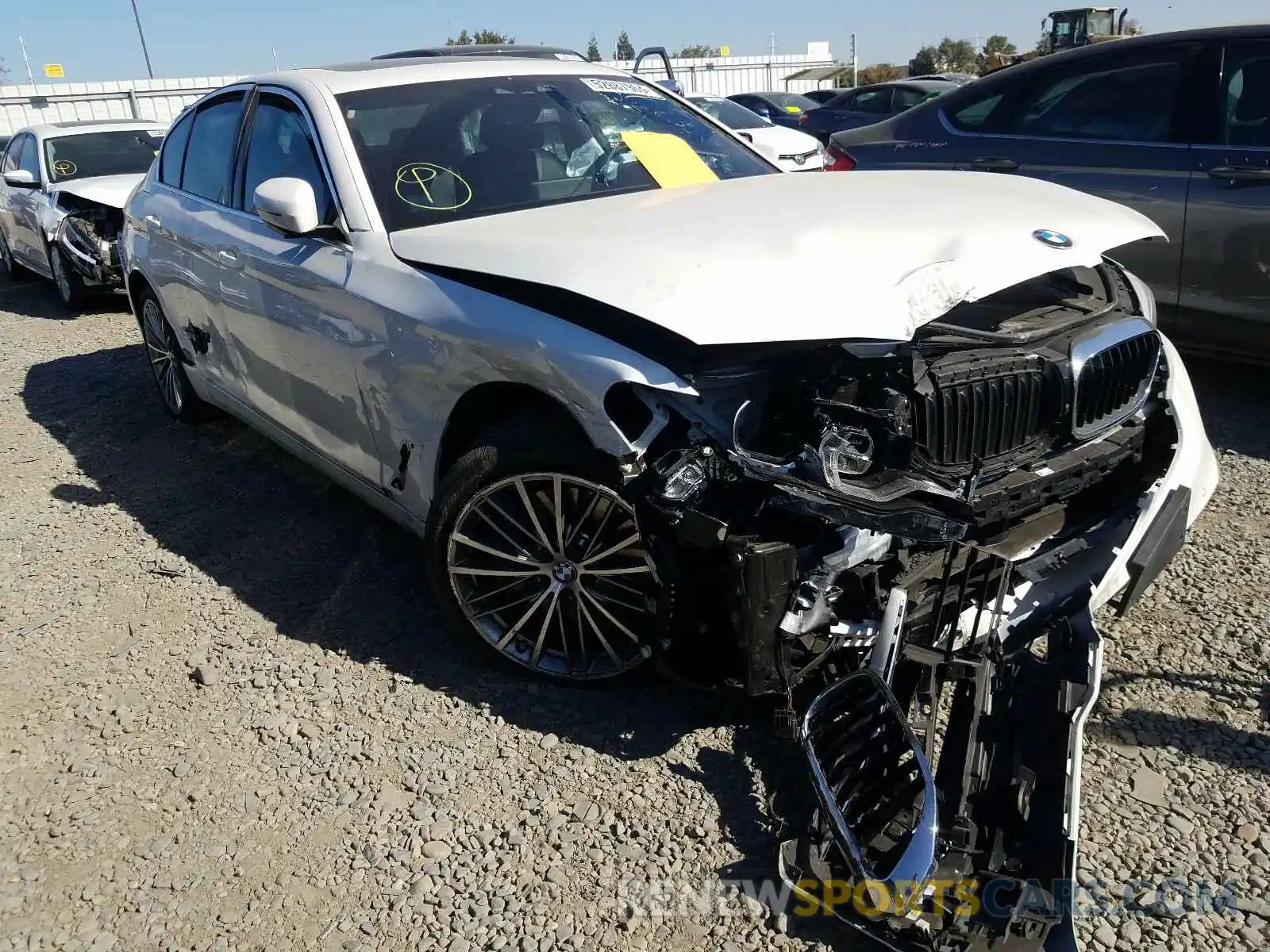 1 Photograph of a damaged car WBAJS3C06LWW80349 BMW 5 SERIES 2020