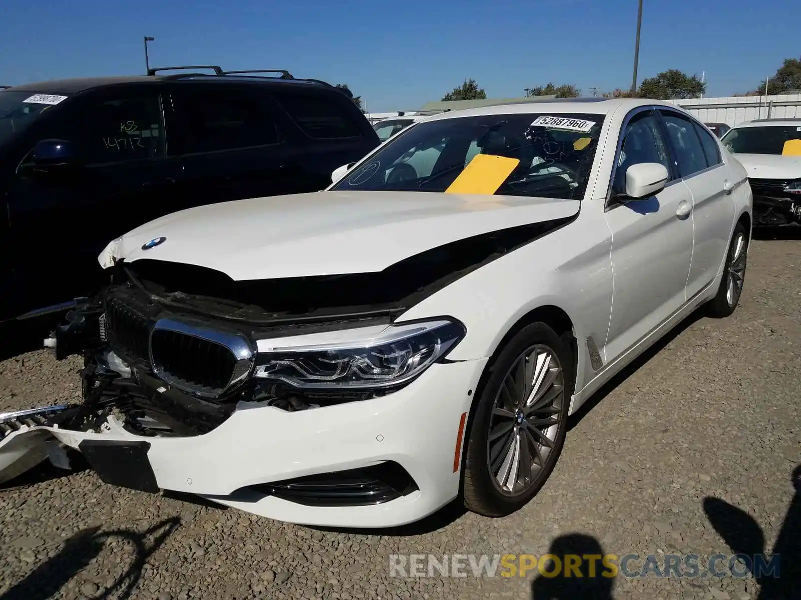 2 Фотография поврежденного автомобиля WBAJS3C06LWW80349 BMW 5 SERIES 2020