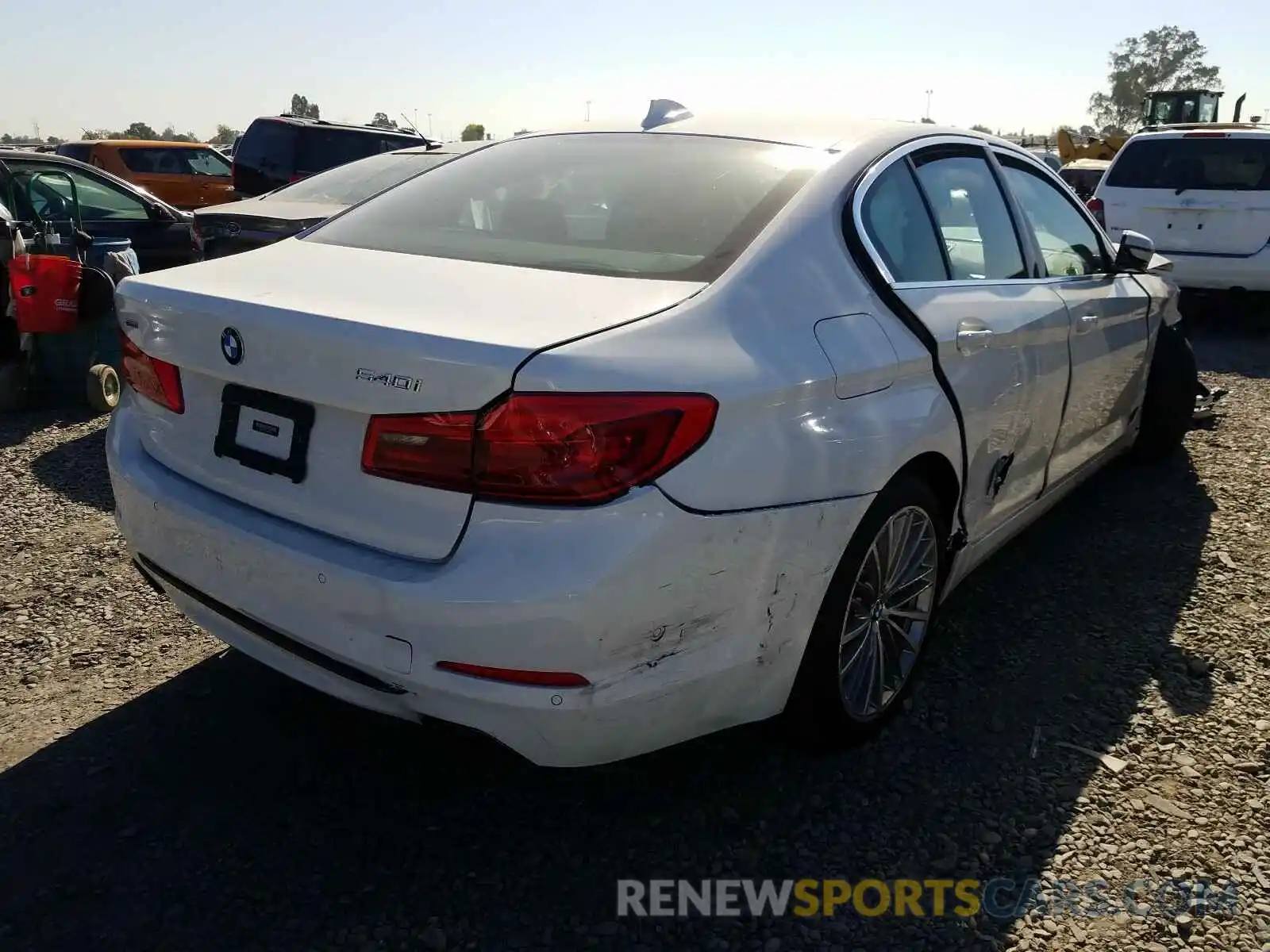 4 Фотография поврежденного автомобиля WBAJS3C06LWW80349 BMW 5 SERIES 2020