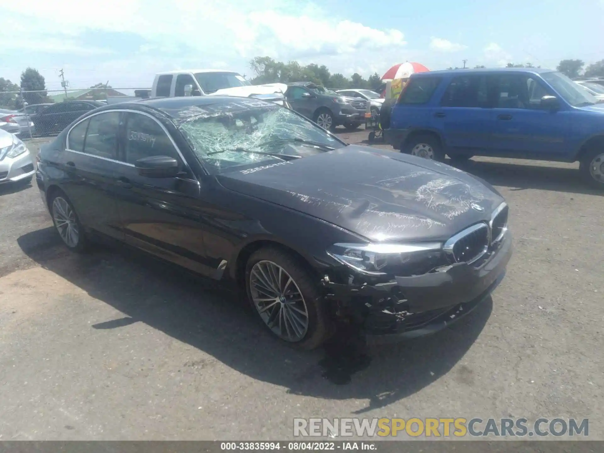 1 Photograph of a damaged car WBAJS3C08LCE09202 BMW 5 SERIES 2020