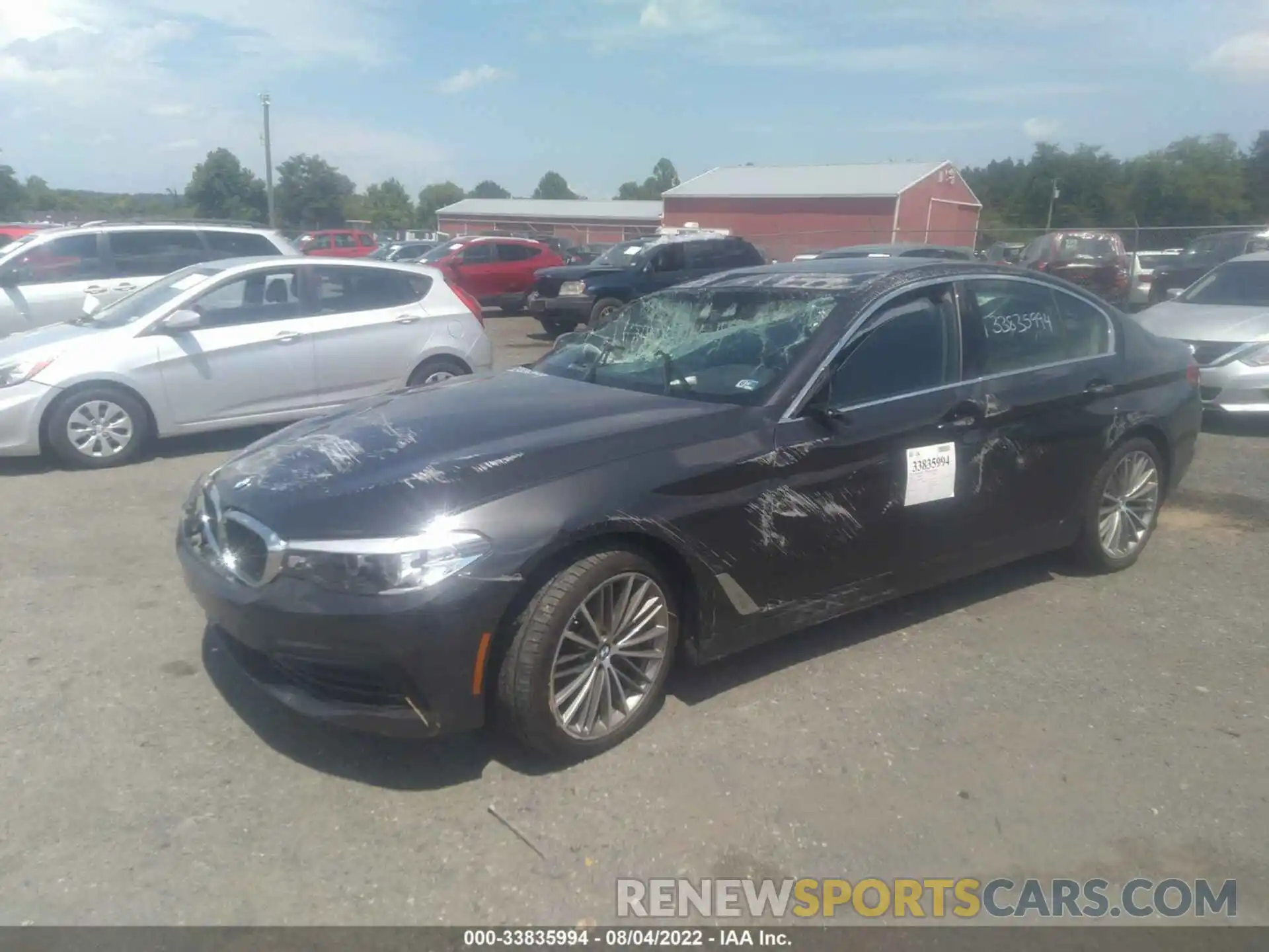 2 Photograph of a damaged car WBAJS3C08LCE09202 BMW 5 SERIES 2020