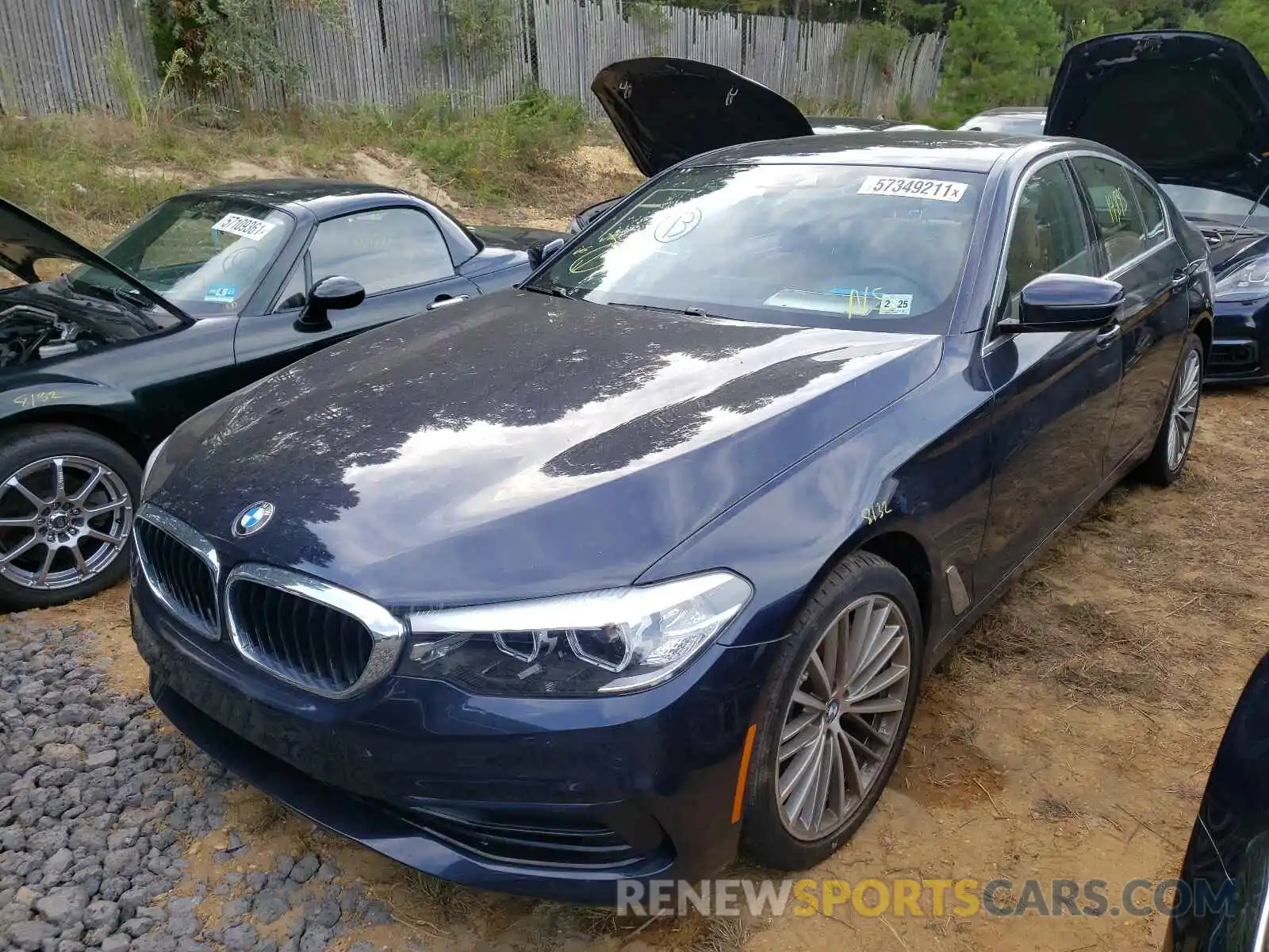 2 Photograph of a damaged car WBAJS3C08LWW69496 BMW 5 SERIES 2020