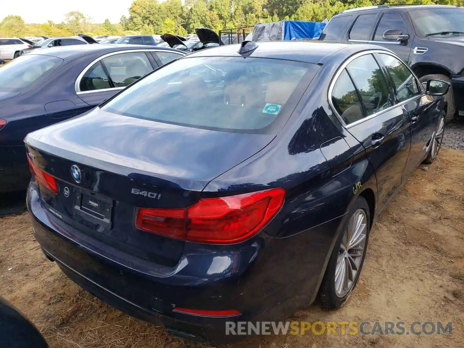 4 Photograph of a damaged car WBAJS3C08LWW69496 BMW 5 SERIES 2020