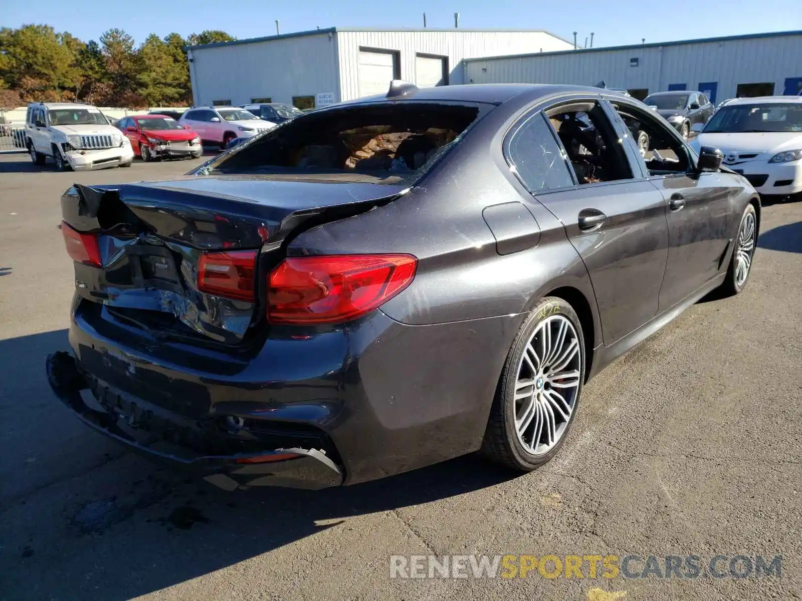 4 Photograph of a damaged car WBAJS3C09LWW83911 BMW 5 SERIES 2020