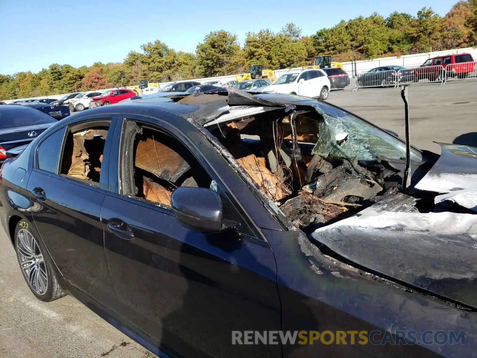 9 Photograph of a damaged car WBAJS3C09LWW83911 BMW 5 SERIES 2020