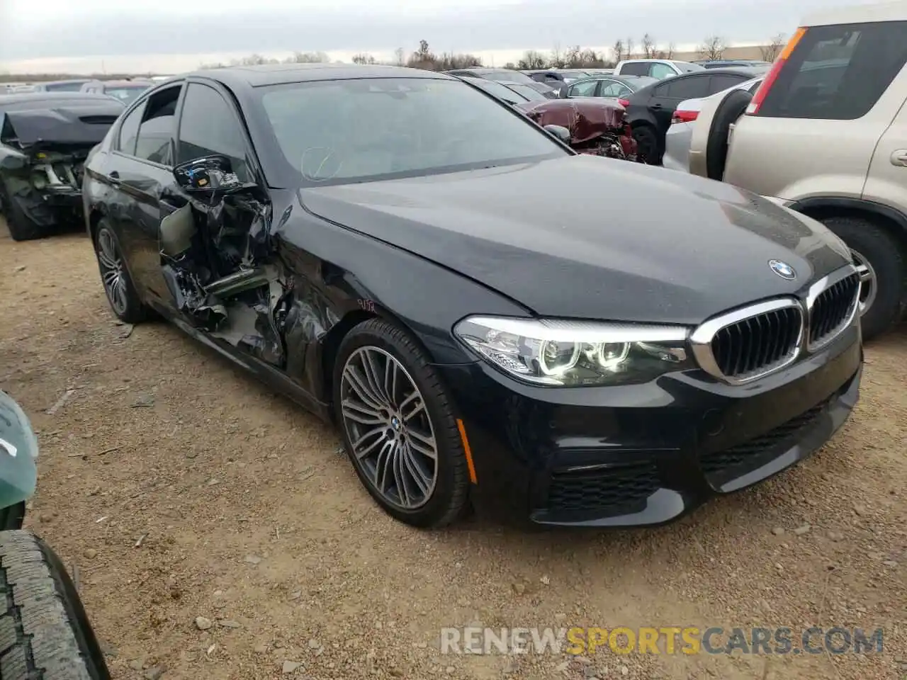 1 Photograph of a damaged car WBAJS3C0XLCD85808 BMW 5 SERIES 2020