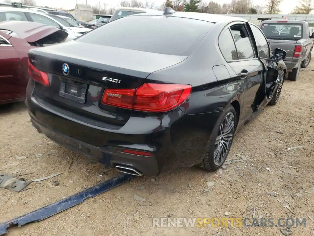 4 Photograph of a damaged car WBAJS3C0XLCD85808 BMW 5 SERIES 2020