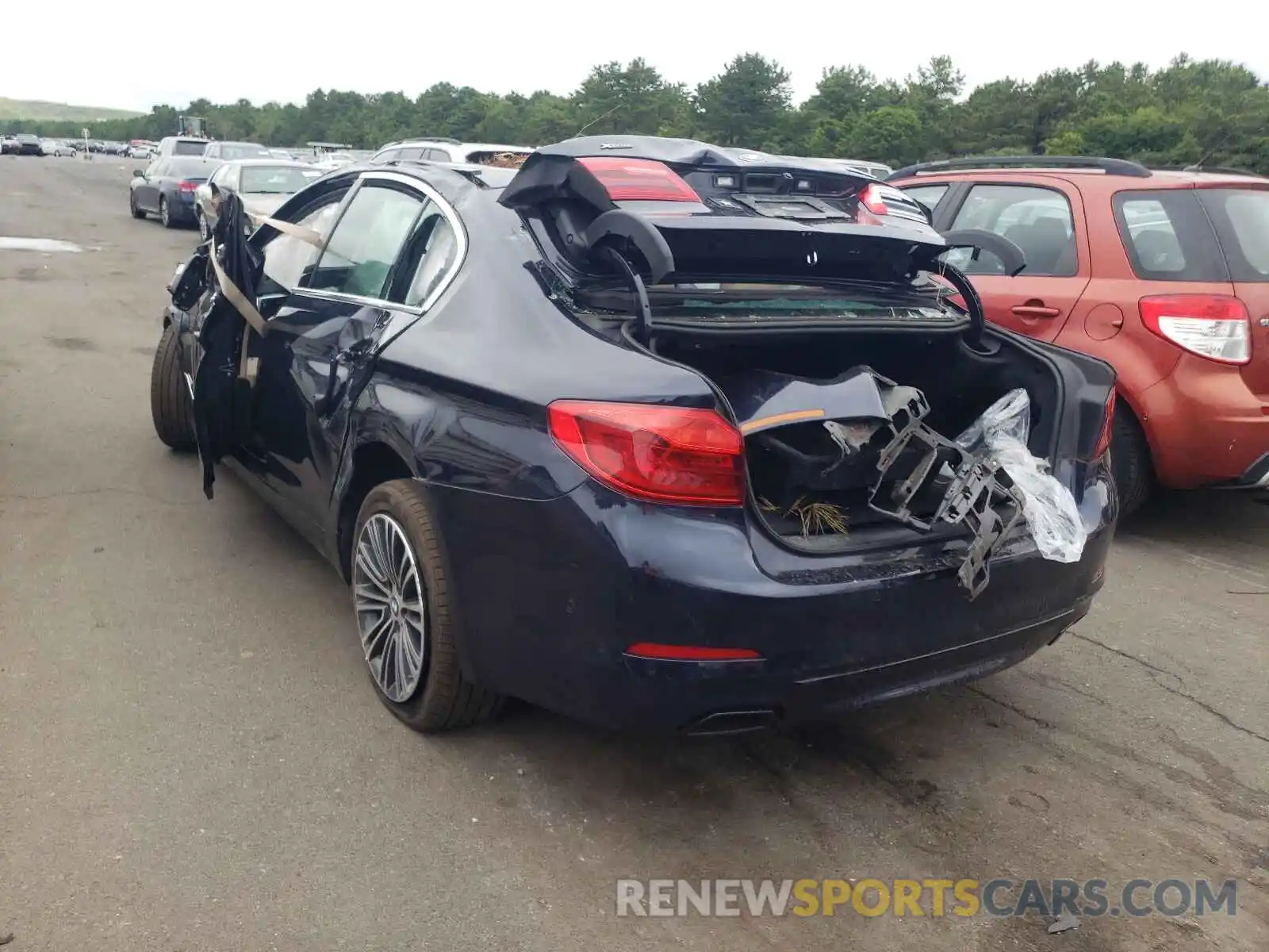 3 Photograph of a damaged car WBAJS3C0XLCE14353 BMW 5 SERIES 2020