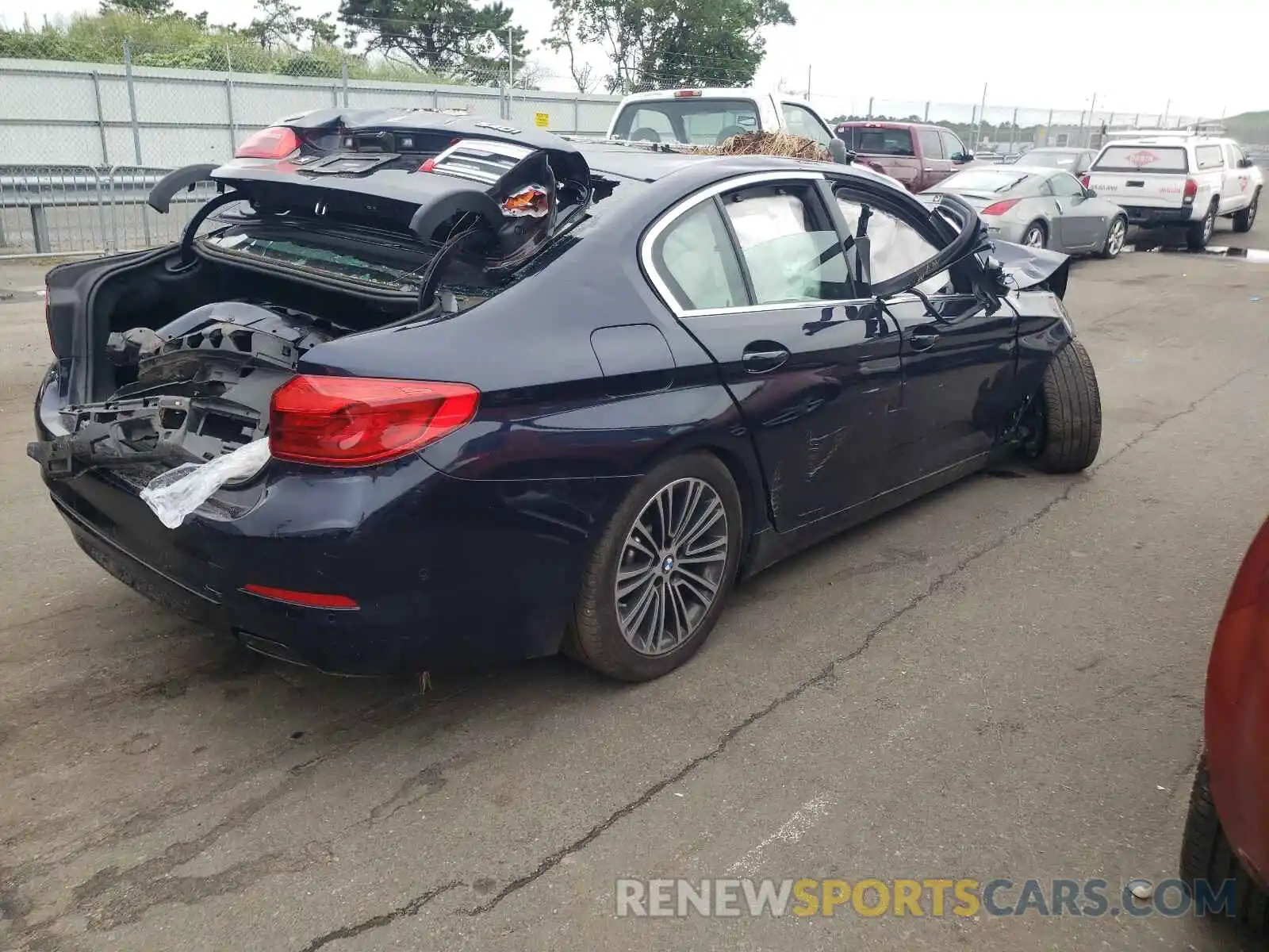 4 Photograph of a damaged car WBAJS3C0XLCE14353 BMW 5 SERIES 2020