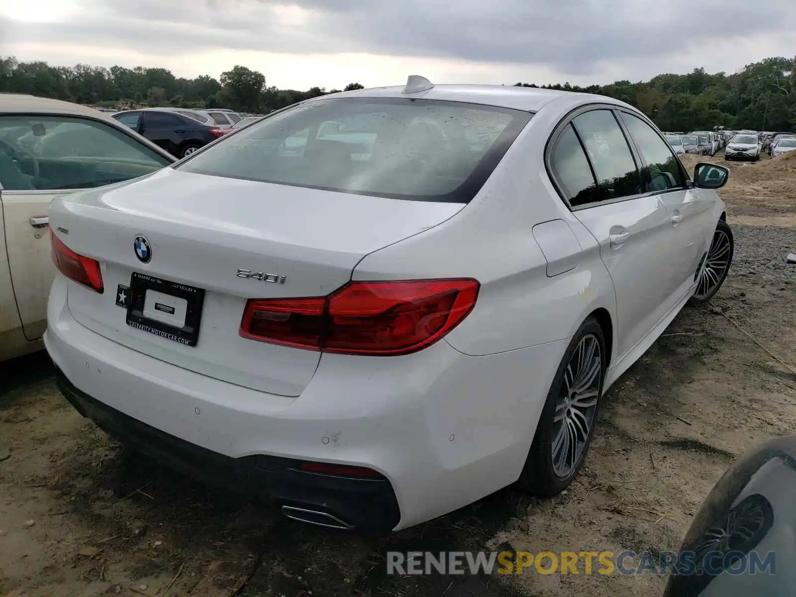 4 Photograph of a damaged car WBAJS3C0XLCE29385 BMW 5 SERIES 2020