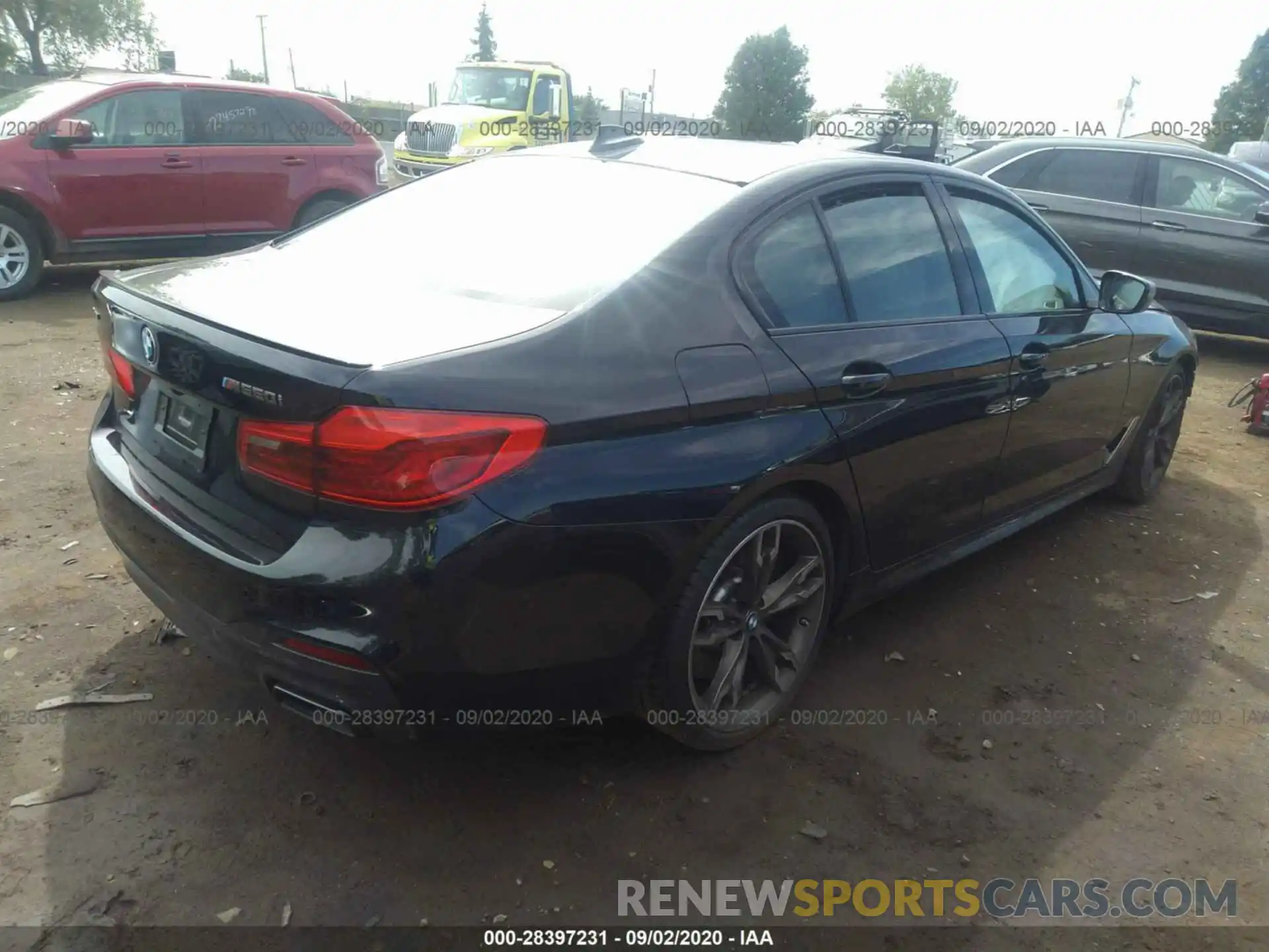 4 Photograph of a damaged car WBAJS7C02LBN96012 BMW 5 SERIES 2020