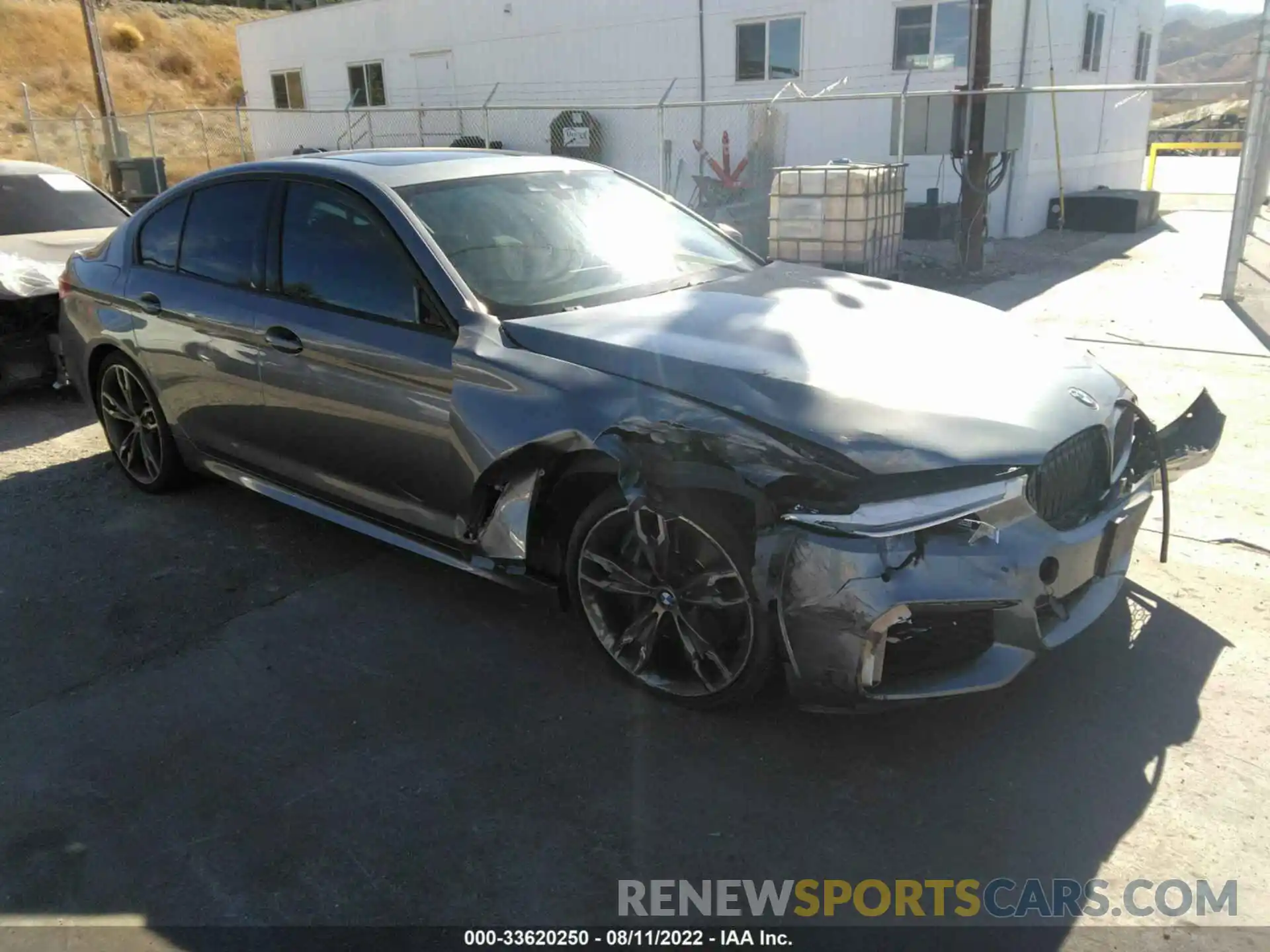 1 Photograph of a damaged car WBAJS7C03LCD47487 BMW 5 SERIES 2020