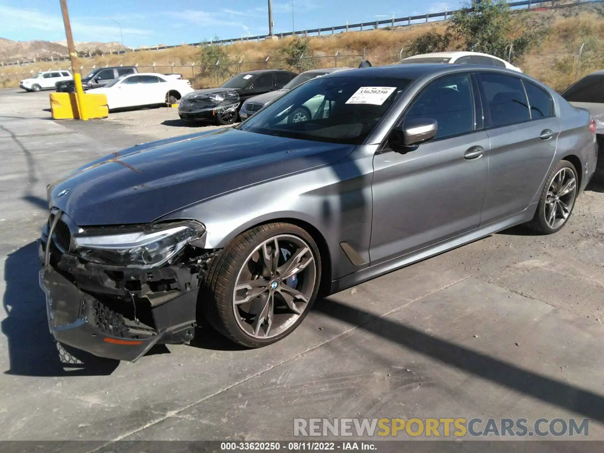 2 Photograph of a damaged car WBAJS7C03LCD47487 BMW 5 SERIES 2020