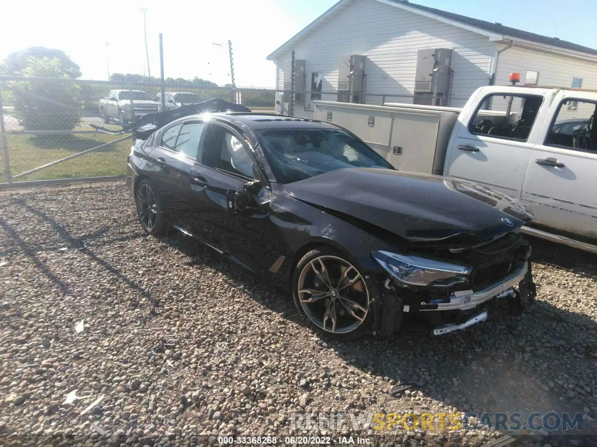 1 Photograph of a damaged car WBAJS7C04LCD87108 BMW 5 SERIES 2020