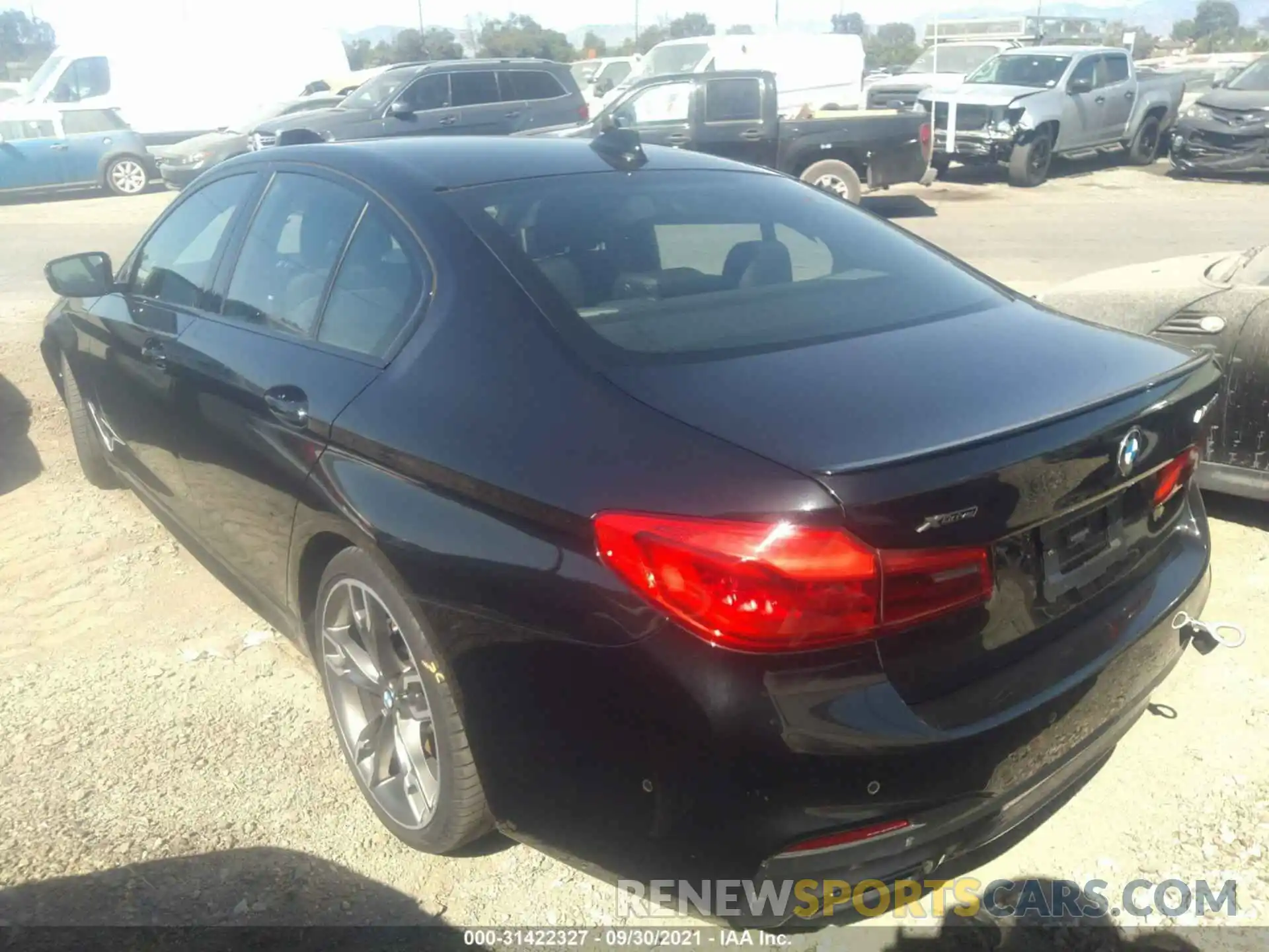 3 Photograph of a damaged car WBAJS7C05LCD48804 BMW 5 SERIES 2020